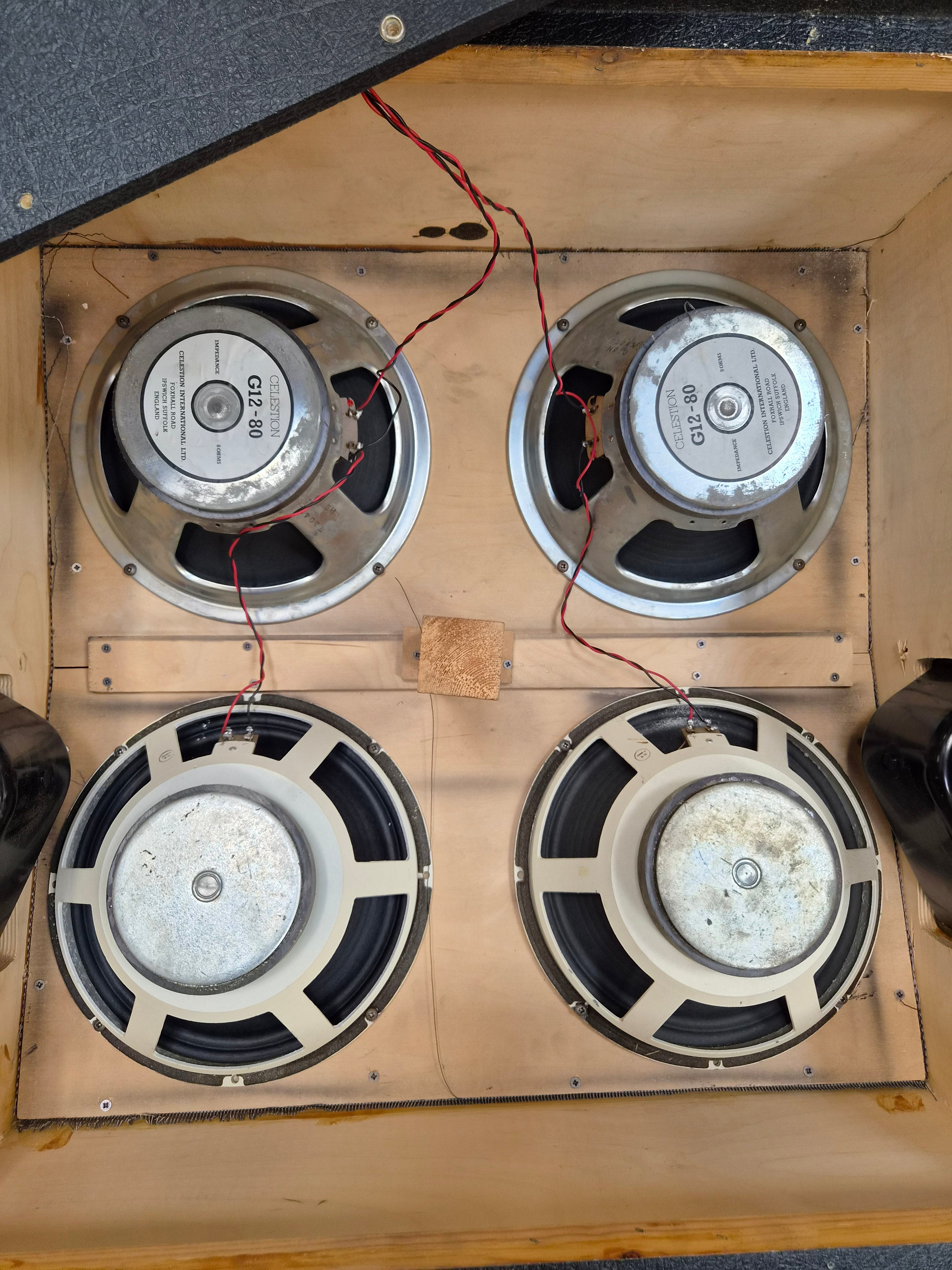 Marshall 1984A w/ Celestion G12-80 pair and HH DC-80 pair