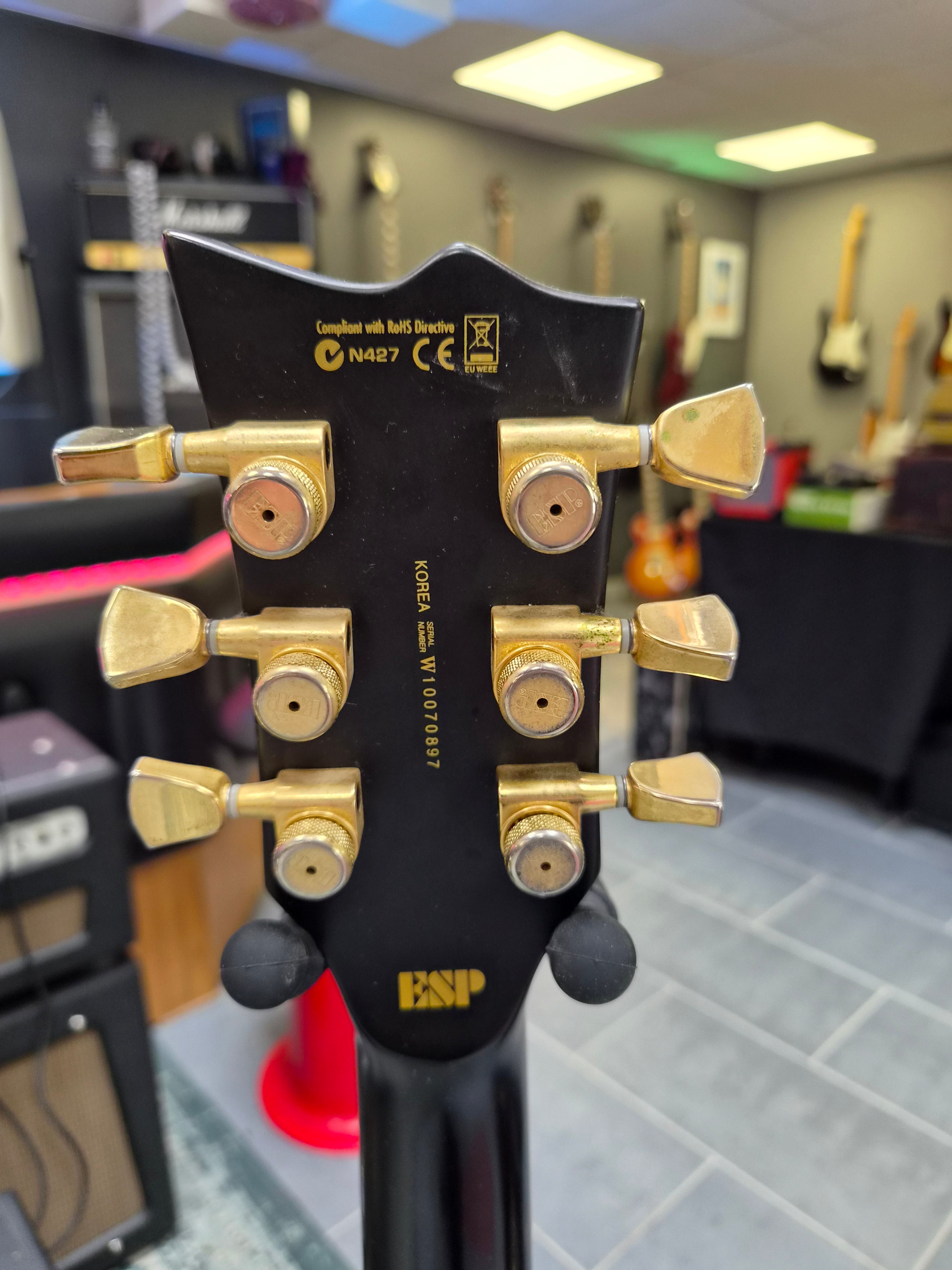 ESP LTD Deluxe Eclipse EC-1000 Vintage Black