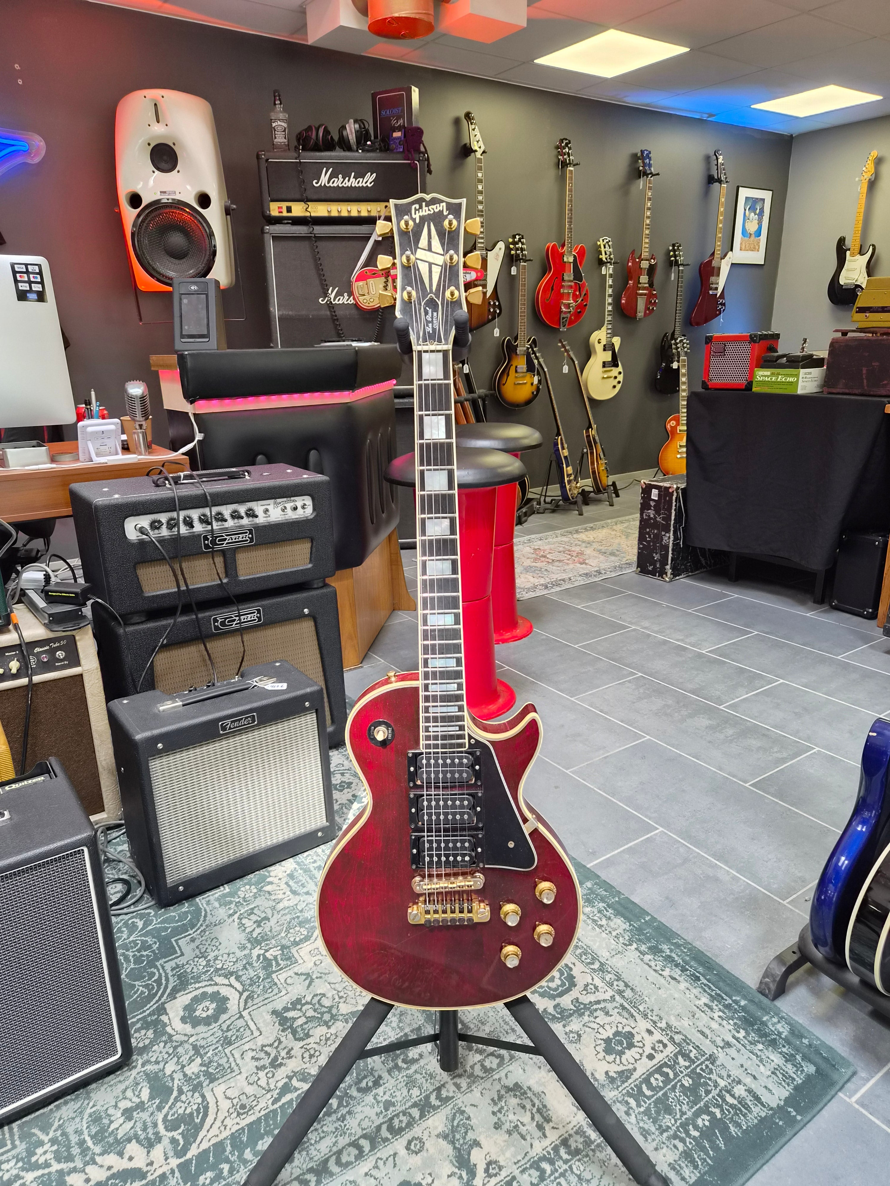 Gibson Les Paul Custom 1976 Wine Red