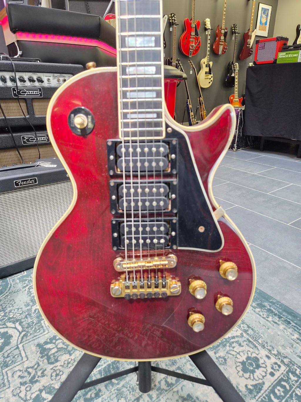 Gibson Les Paul Custom 1976 Wine Red