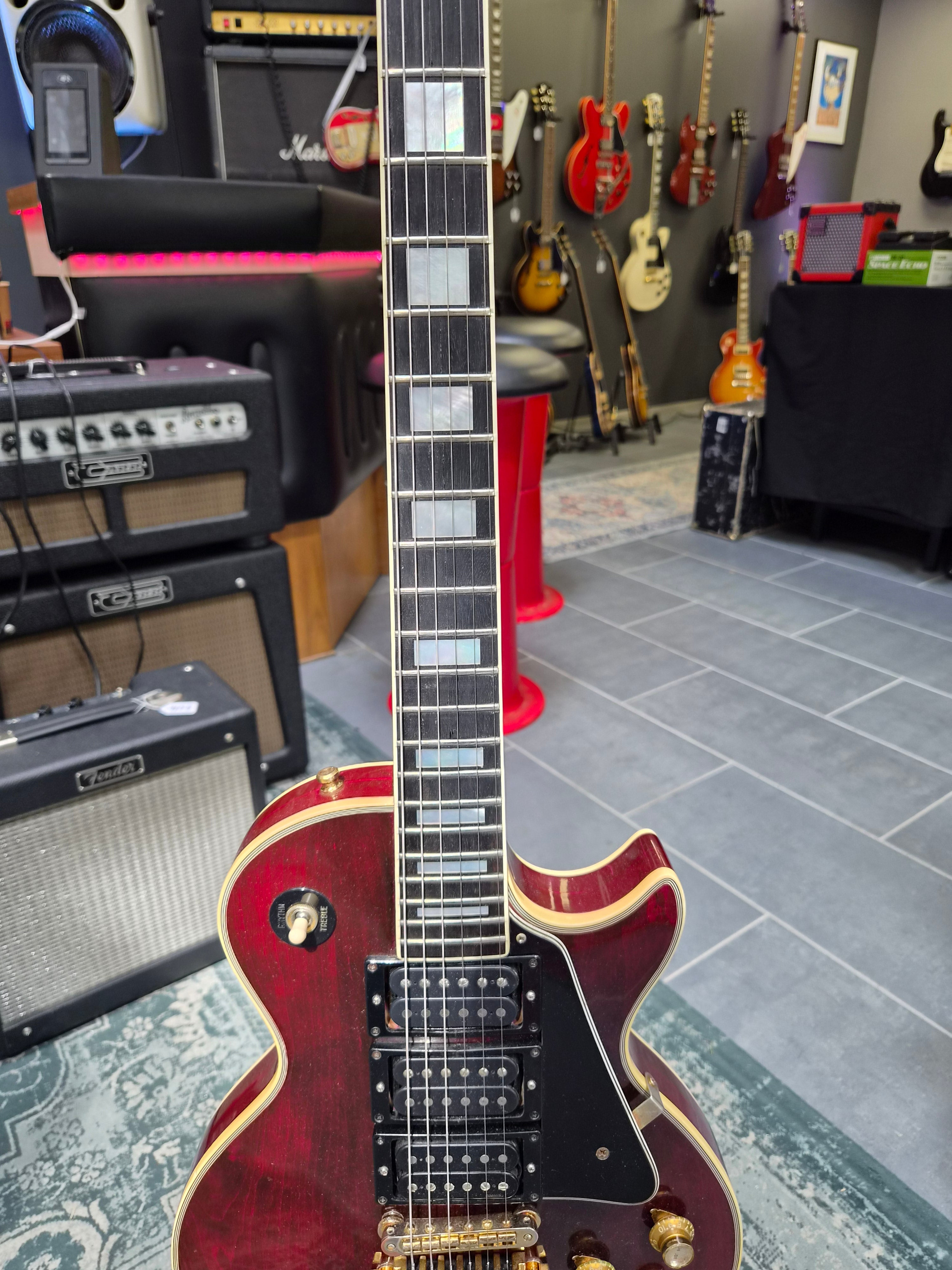 Gibson Les Paul Custom 1976 Wine Red