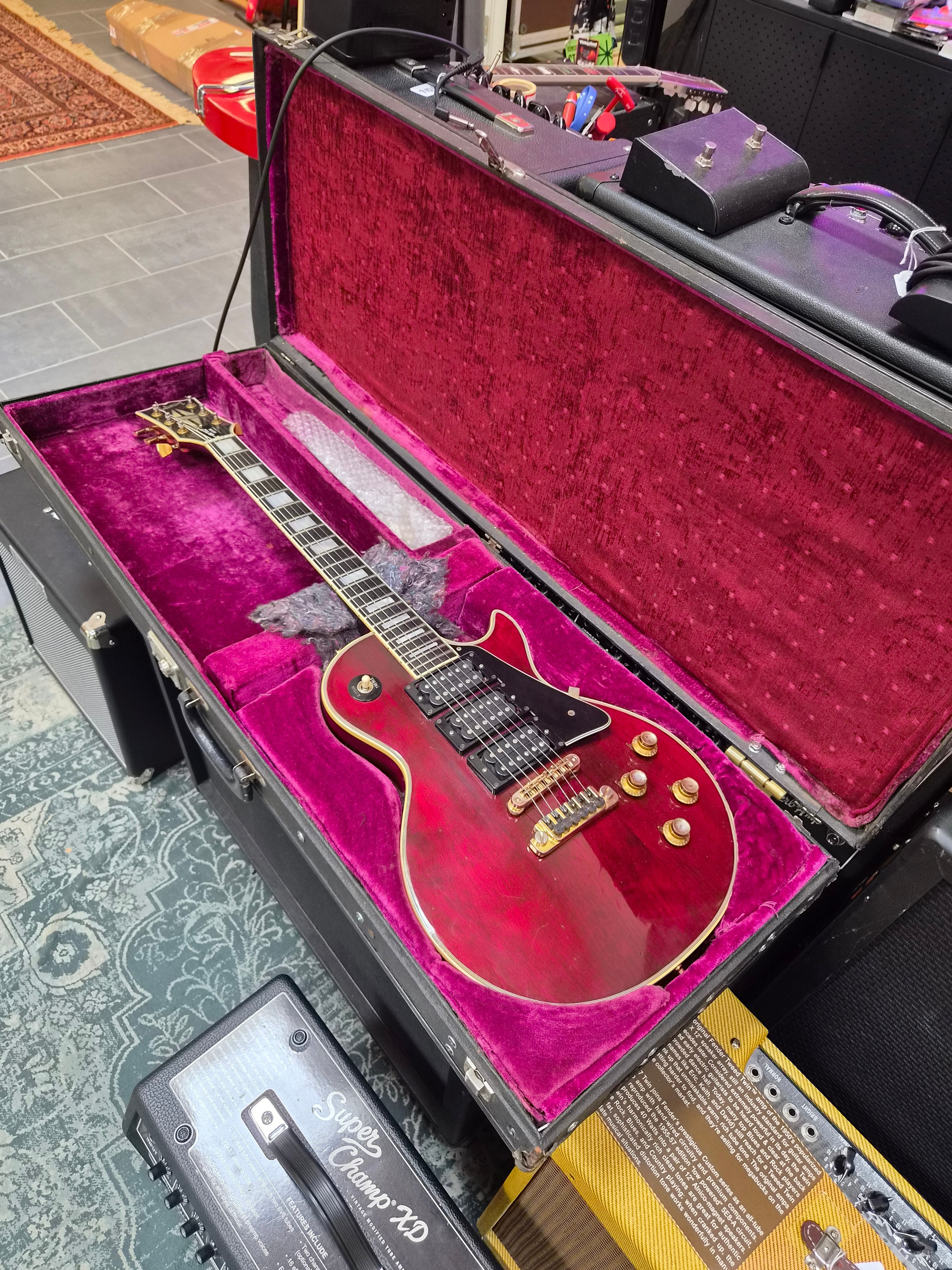 Gibson Les Paul Custom 1976 Wine Red