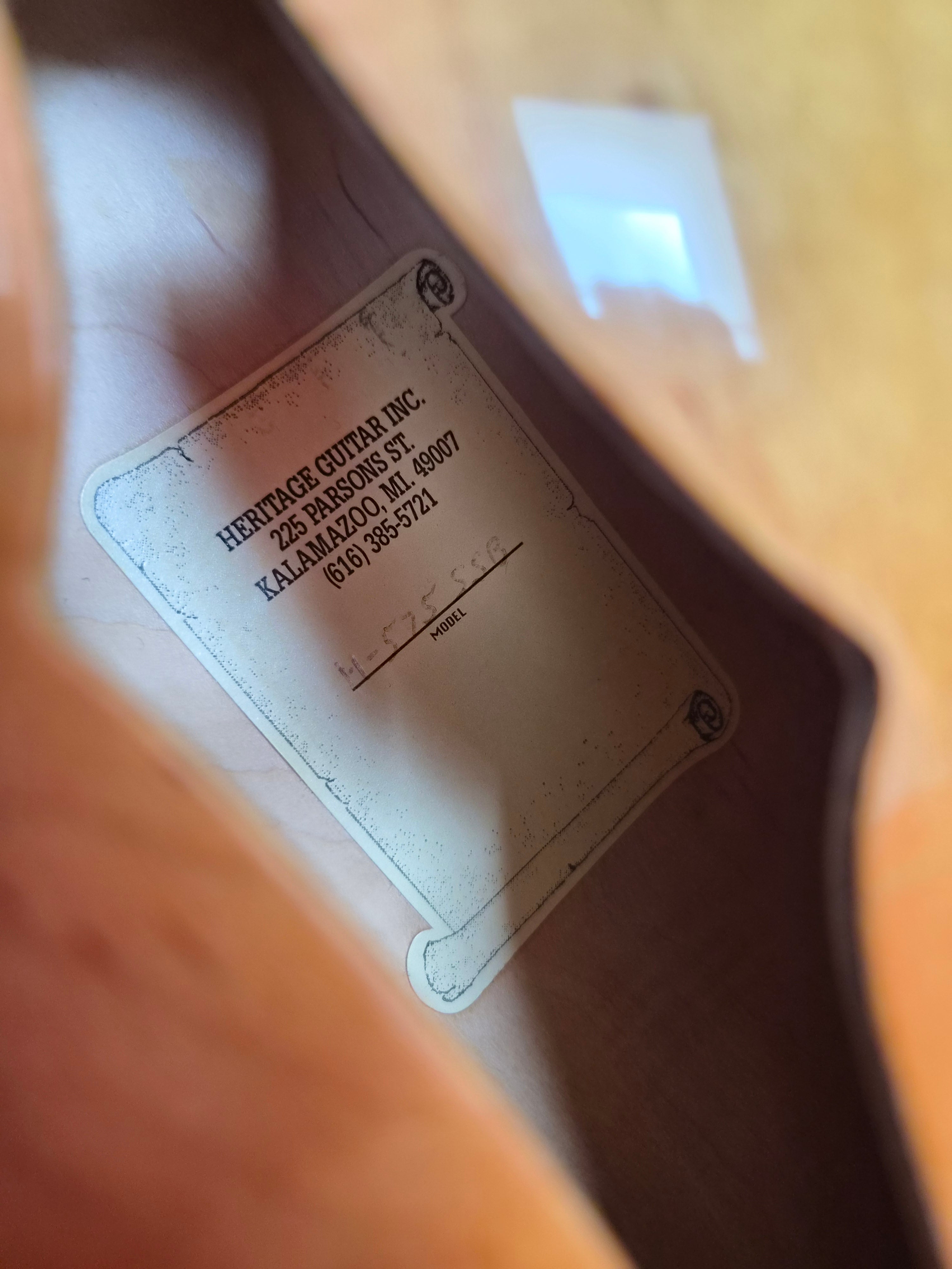 Heritage H-575 Sunburst 1990
