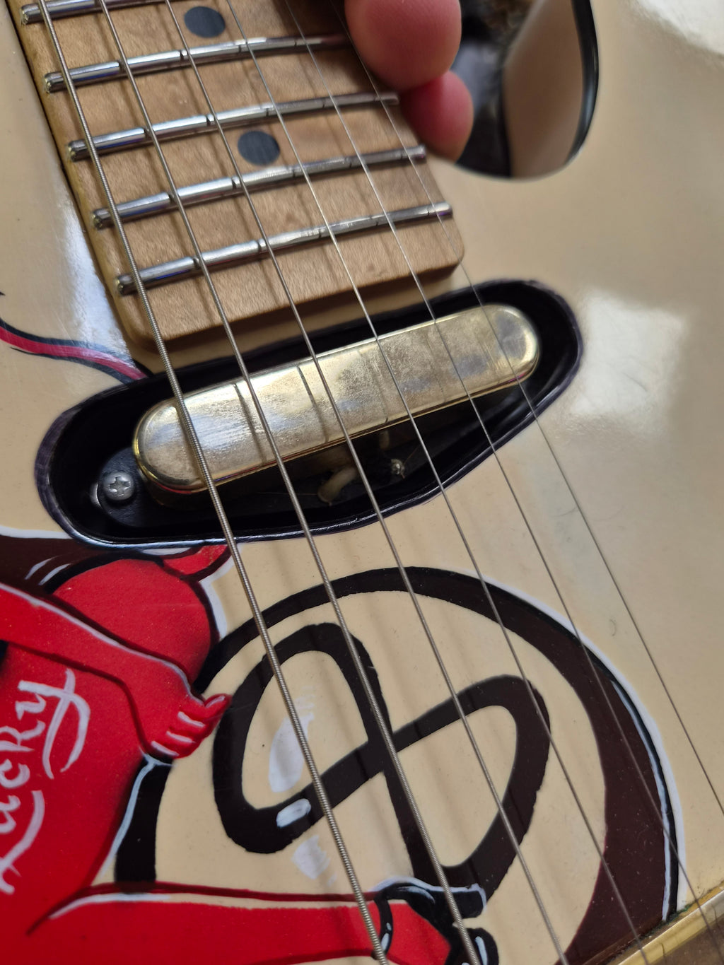 TW Custom Guitars Tele "Devil Girl"