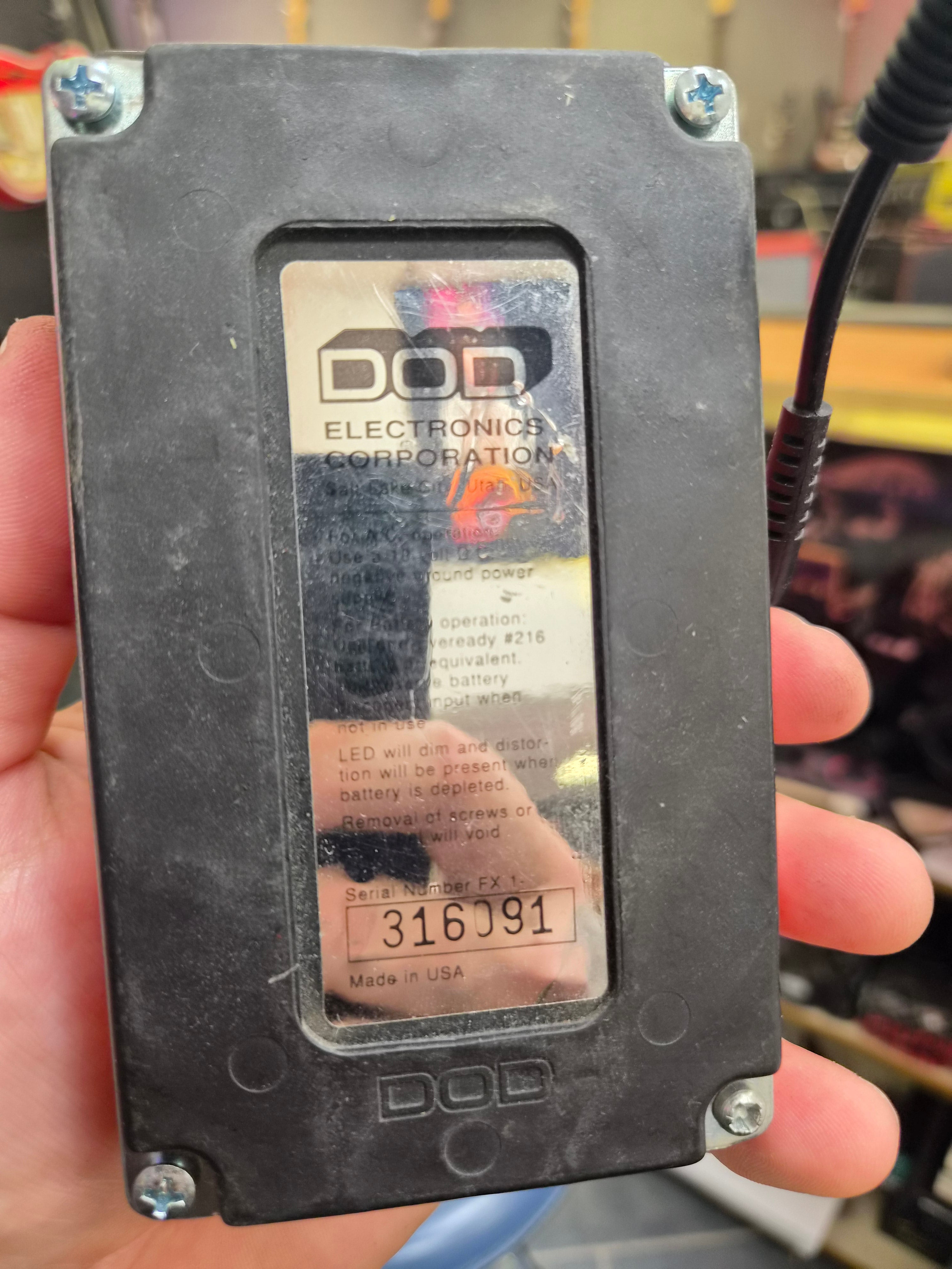 DOD FX80-B Compressor Sustainer Vintage Made in USA