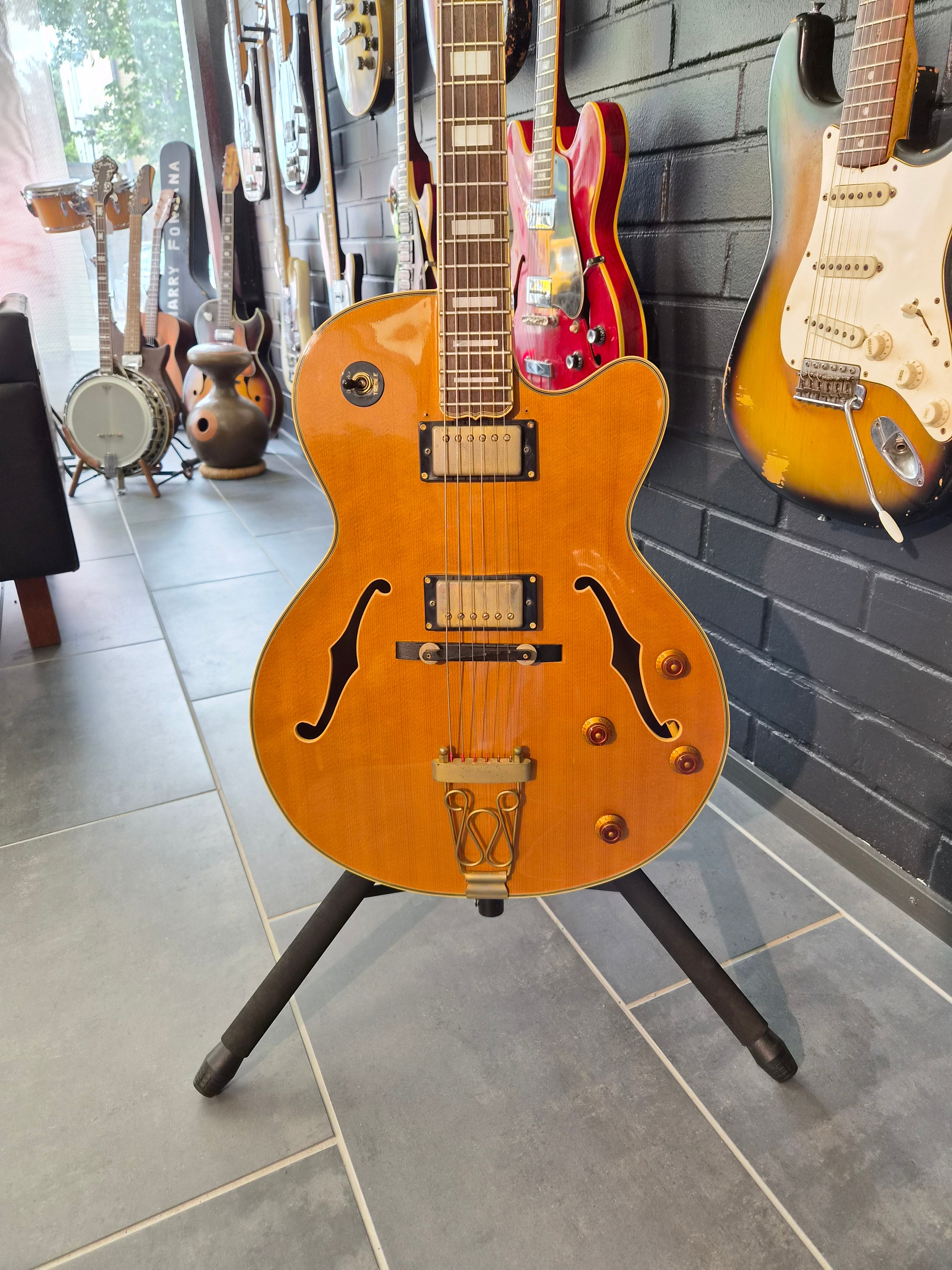 Epiphone Emperor II Joe Pass Signature Natural