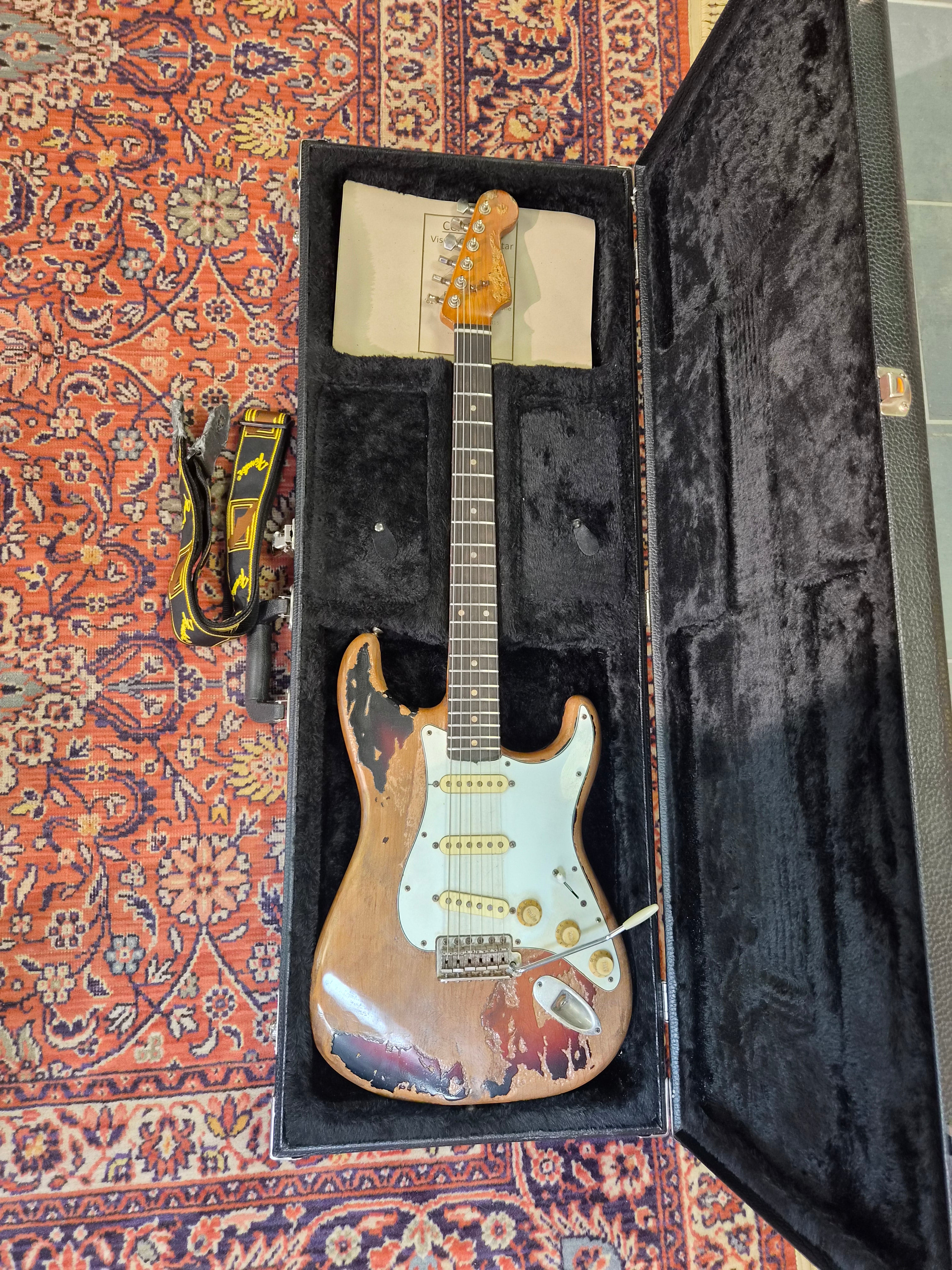 Visual Clone Guitar Rory Gallagher´s ´61 Fender Stratocaster