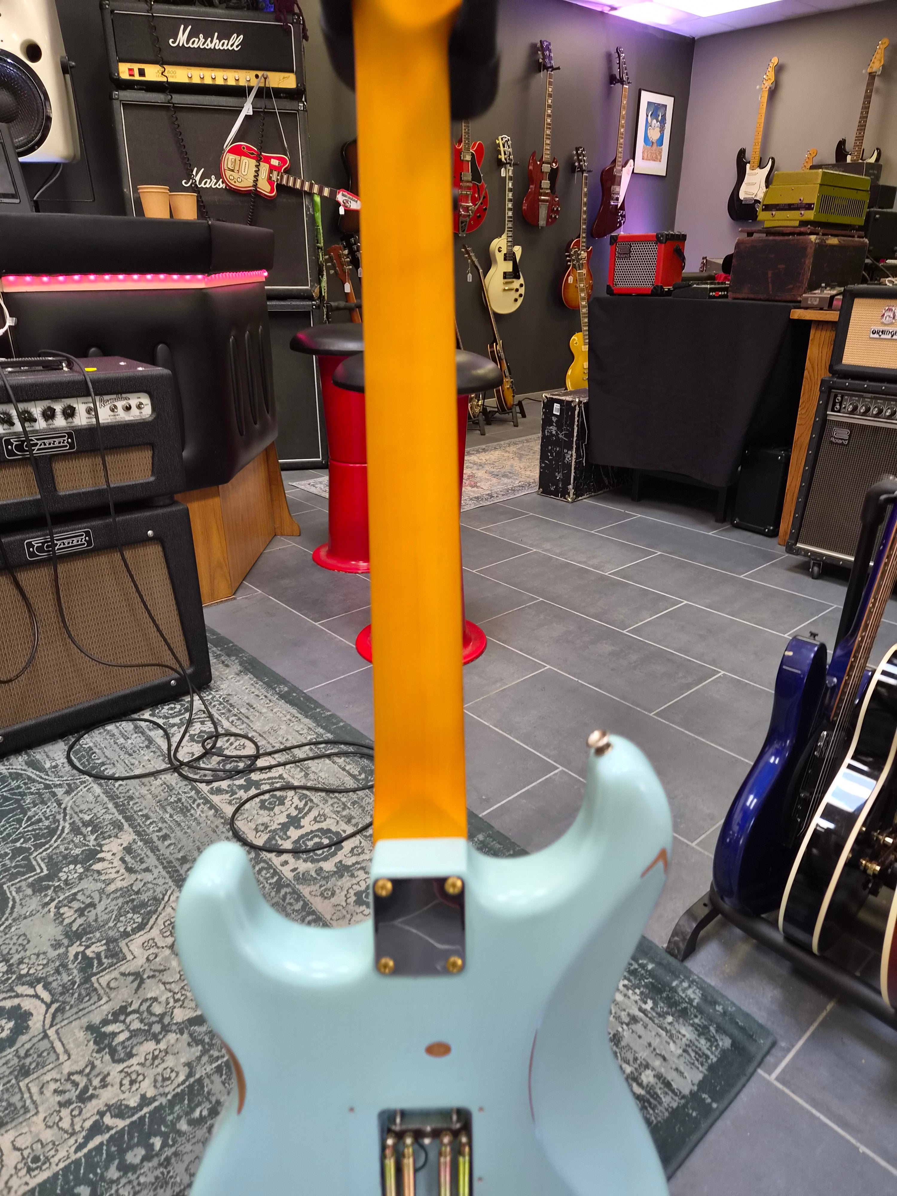 Parstcaster made from Fender Road Worn, Bareknuckle Pickups and No Name Neck