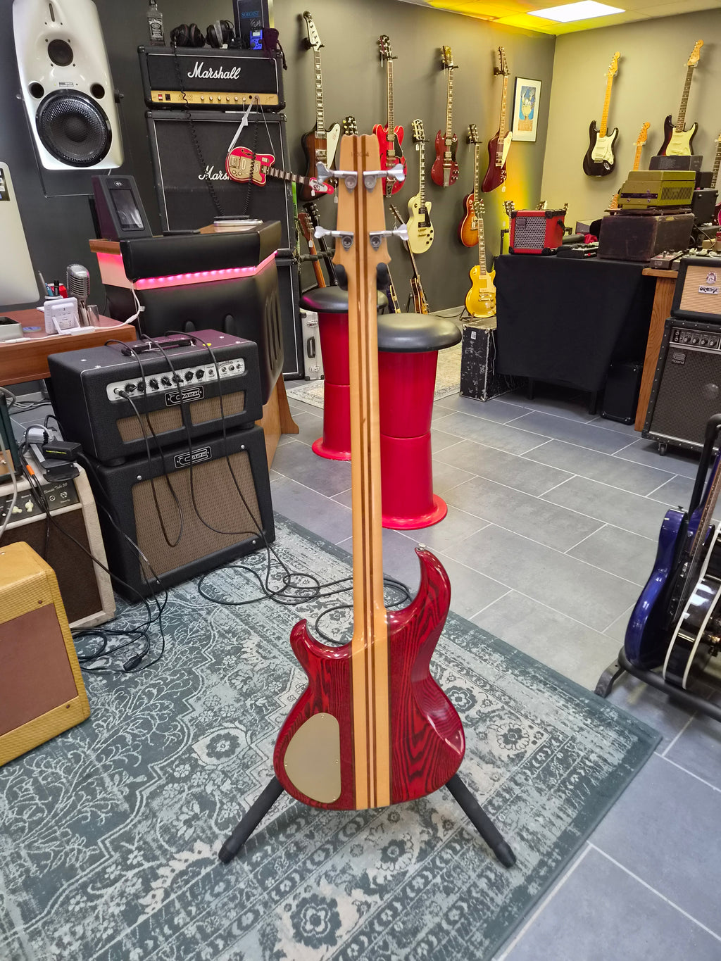 Aria Pro II SB-900 1981 Padauk Red