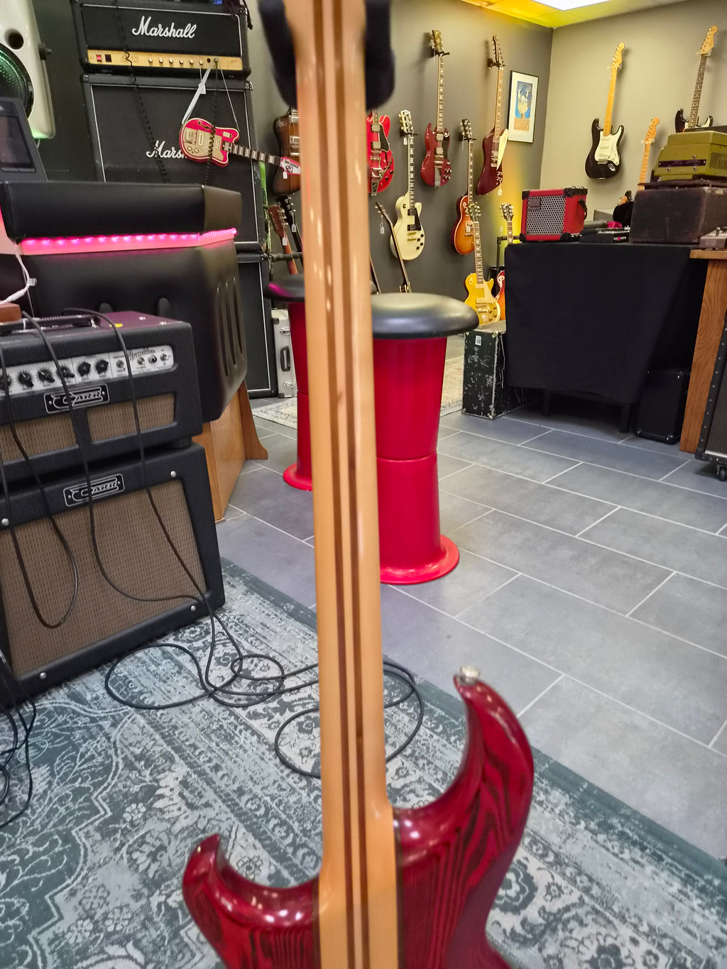 Aria Pro II SB-900 1981 Padauk Red