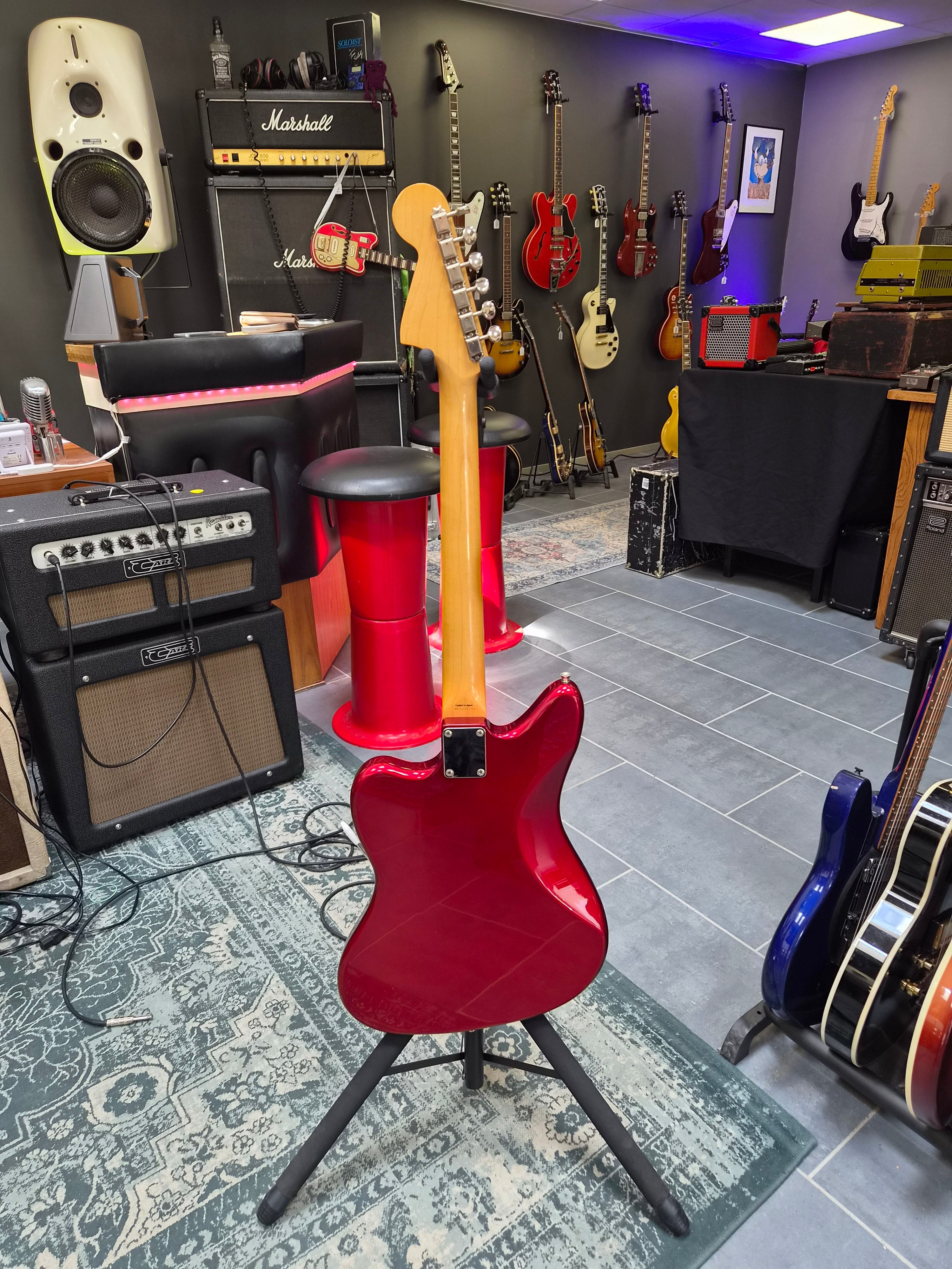 Fender 62 Jaguar Reissue Candy Apple Red MIJ