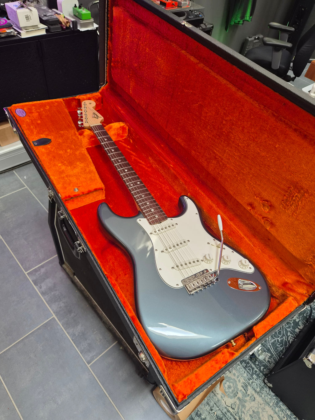Fender Custom Shop 65 Stratocaster Charcoal Frost Metallic NOS 2005