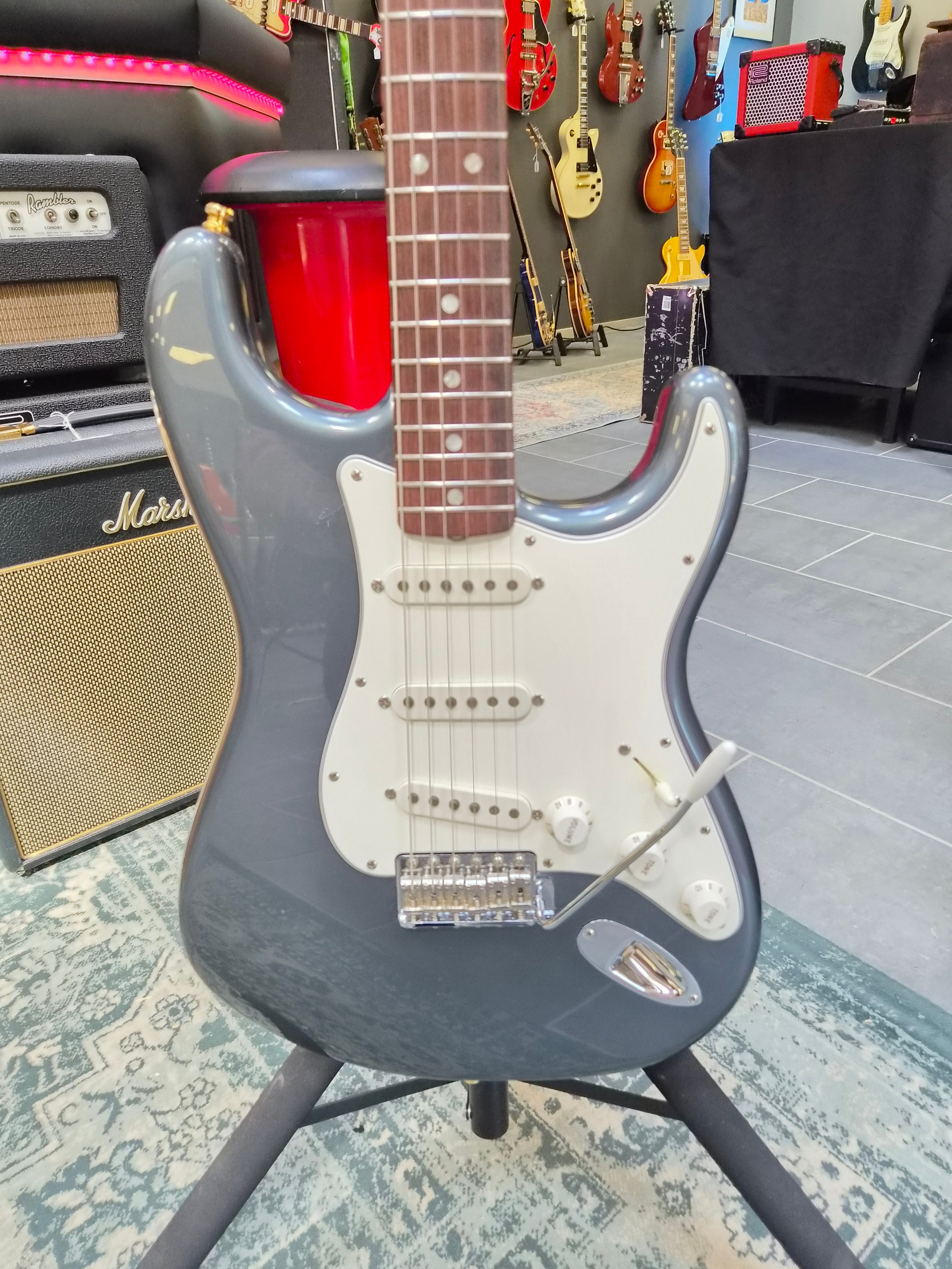 Fender Custom Shop 65 Stratocaster Charcoal Frost Metallic NOS 2005