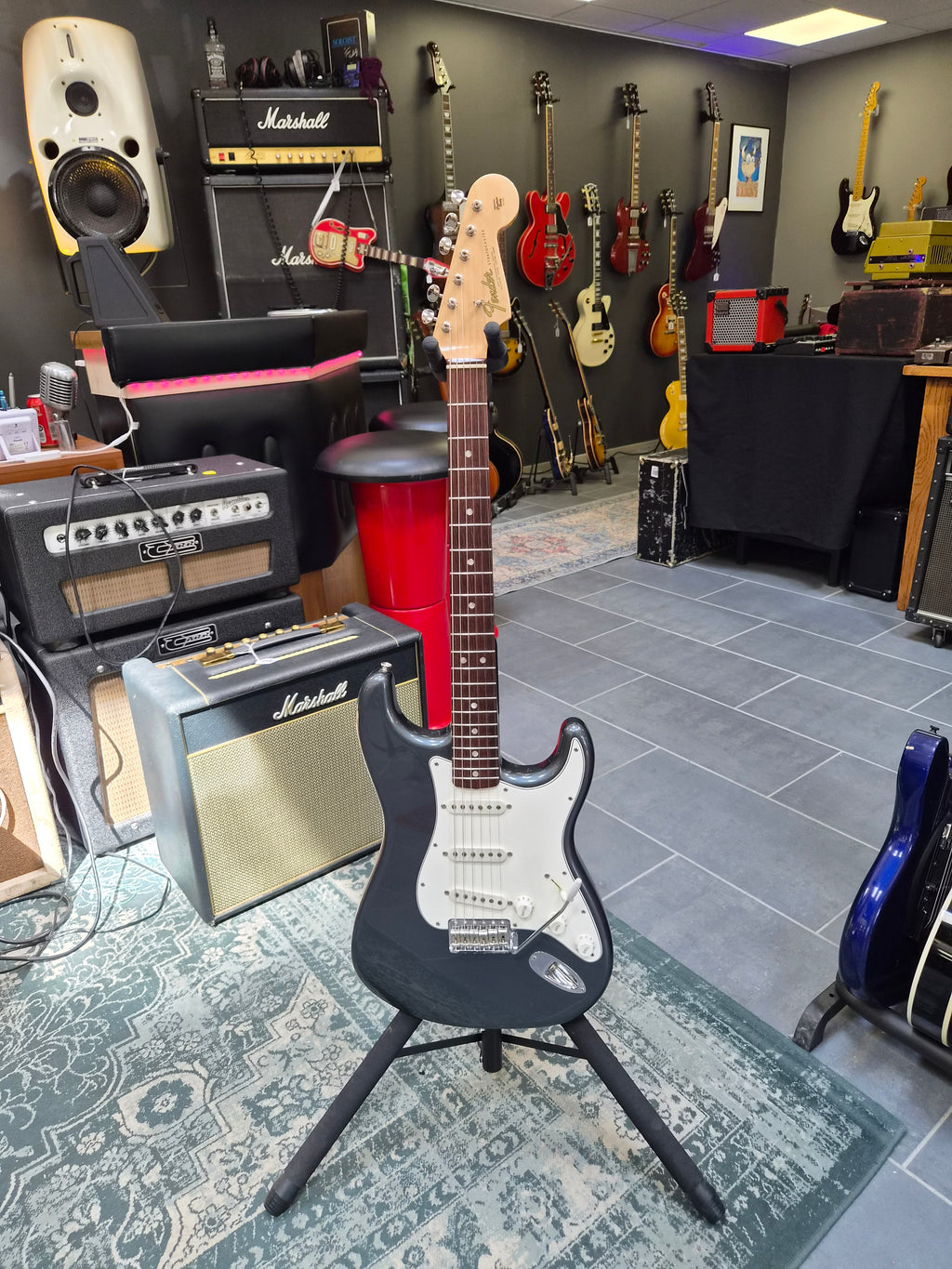 Fender Custom Shop 65 Stratocaster Charcoal Frost Metallic NOS 2005