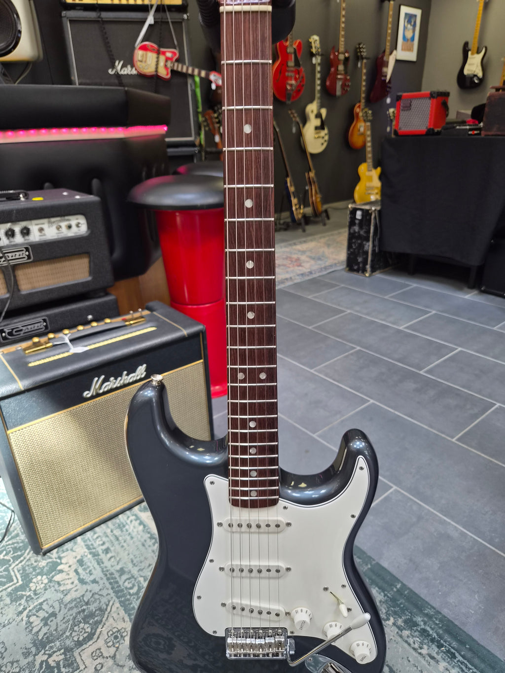 Fender Custom Shop 65 Stratocaster Charcoal Frost Metallic NOS 2005