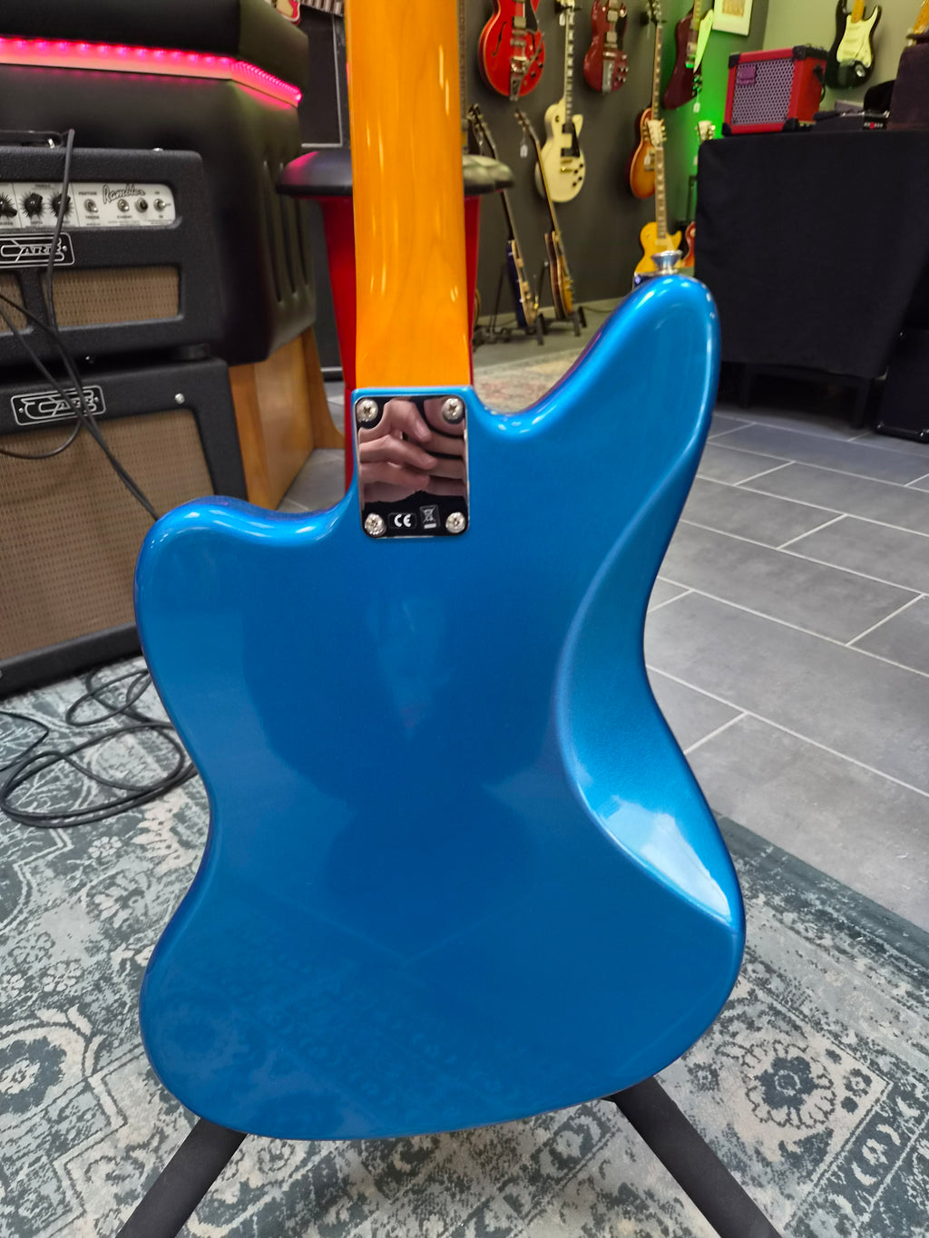 Fender Jaguar Classic 60s Lacquer Lake Placid Blue