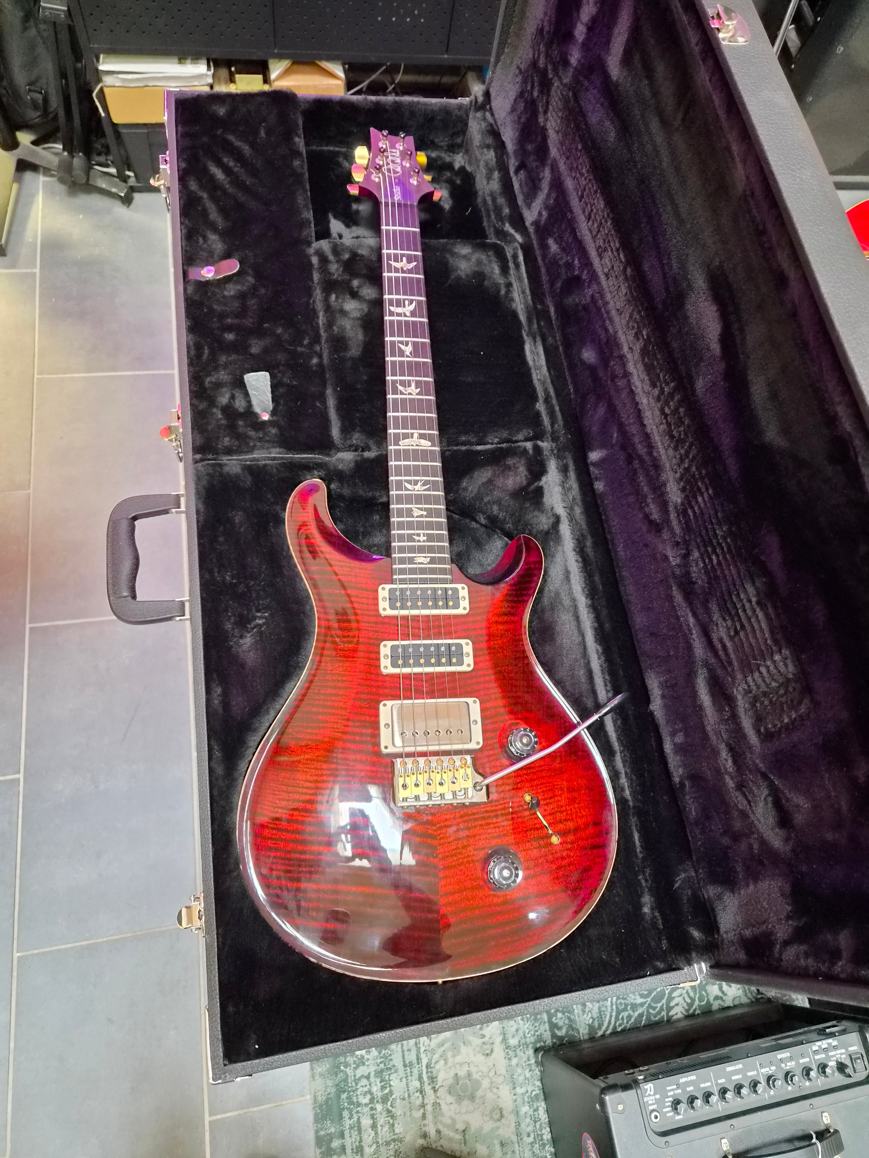 PRS Studio Fire Red 10-Top 2023