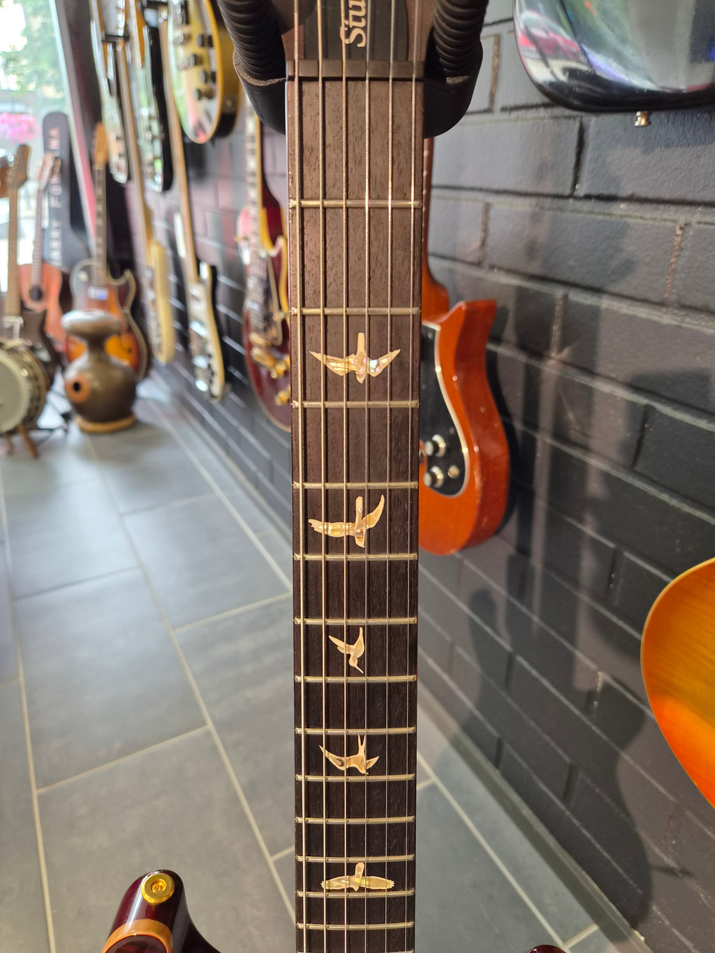 PRS Studio Fire Red 10-Top 2023