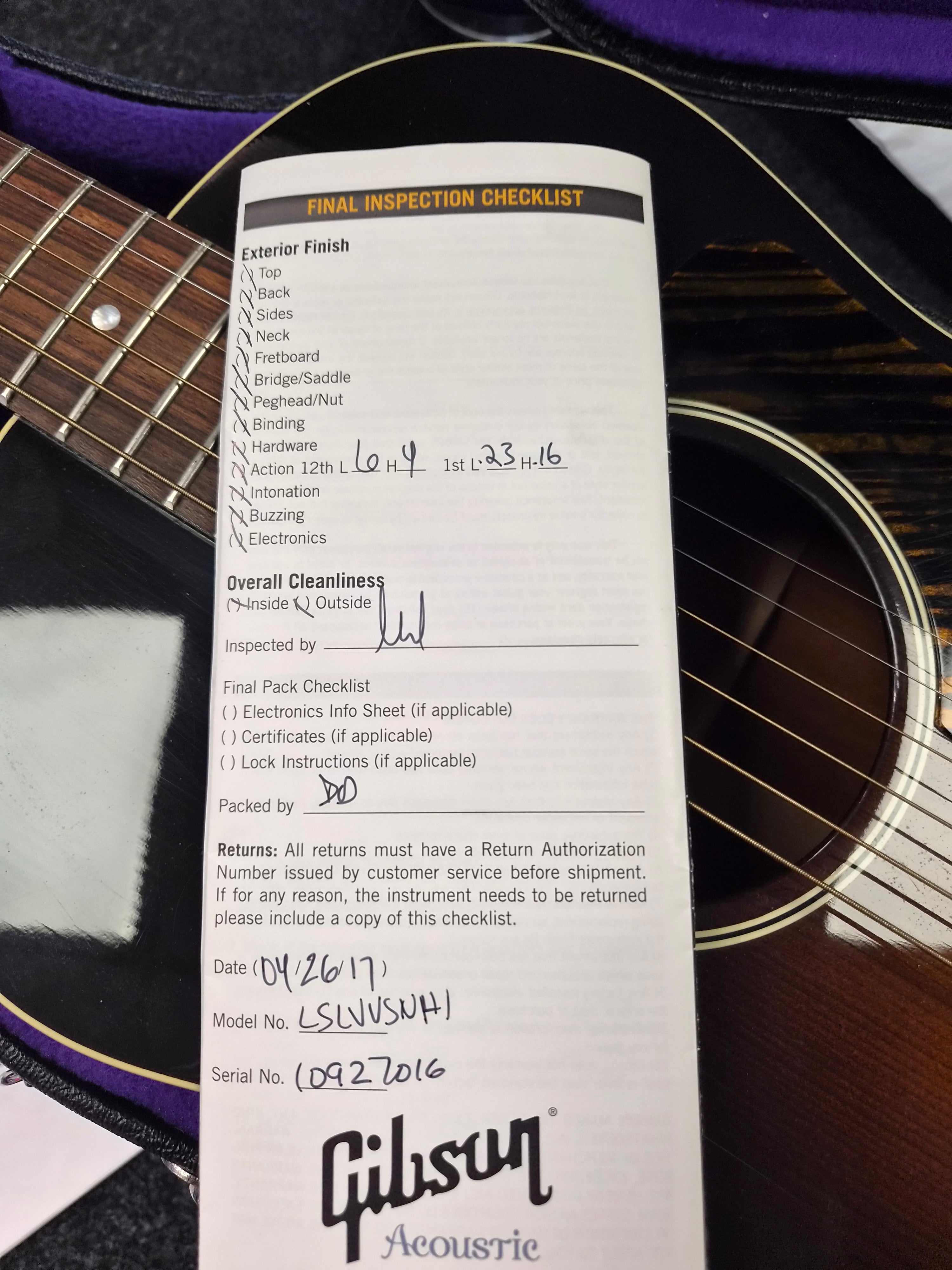 Gibson L-00 Vintage 2017