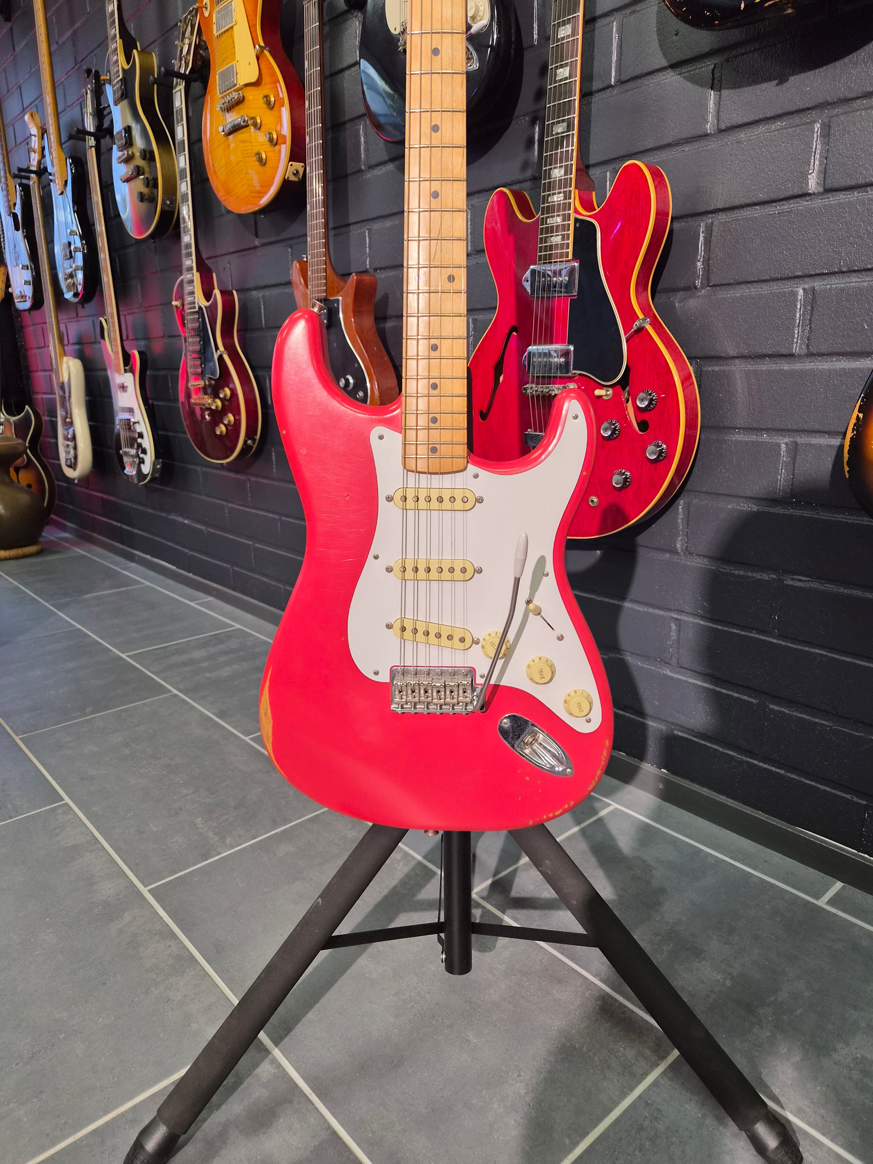 Fender Vintera Road Worn 50s Stratocaster Fiesta Red