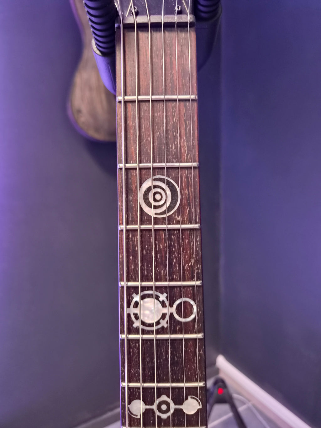 Jackson Roswell Rhoads Pro Black 1990s Handpainted Skull