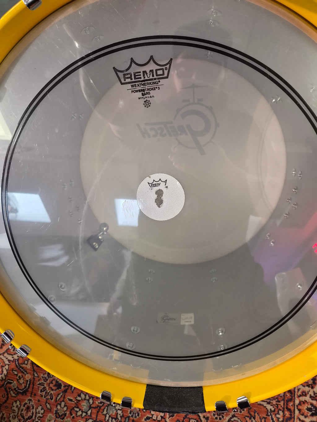 Gretsch USA Custom 2010 22", 12", 16" & 14x6.5" snare Tony Williams Yellow
