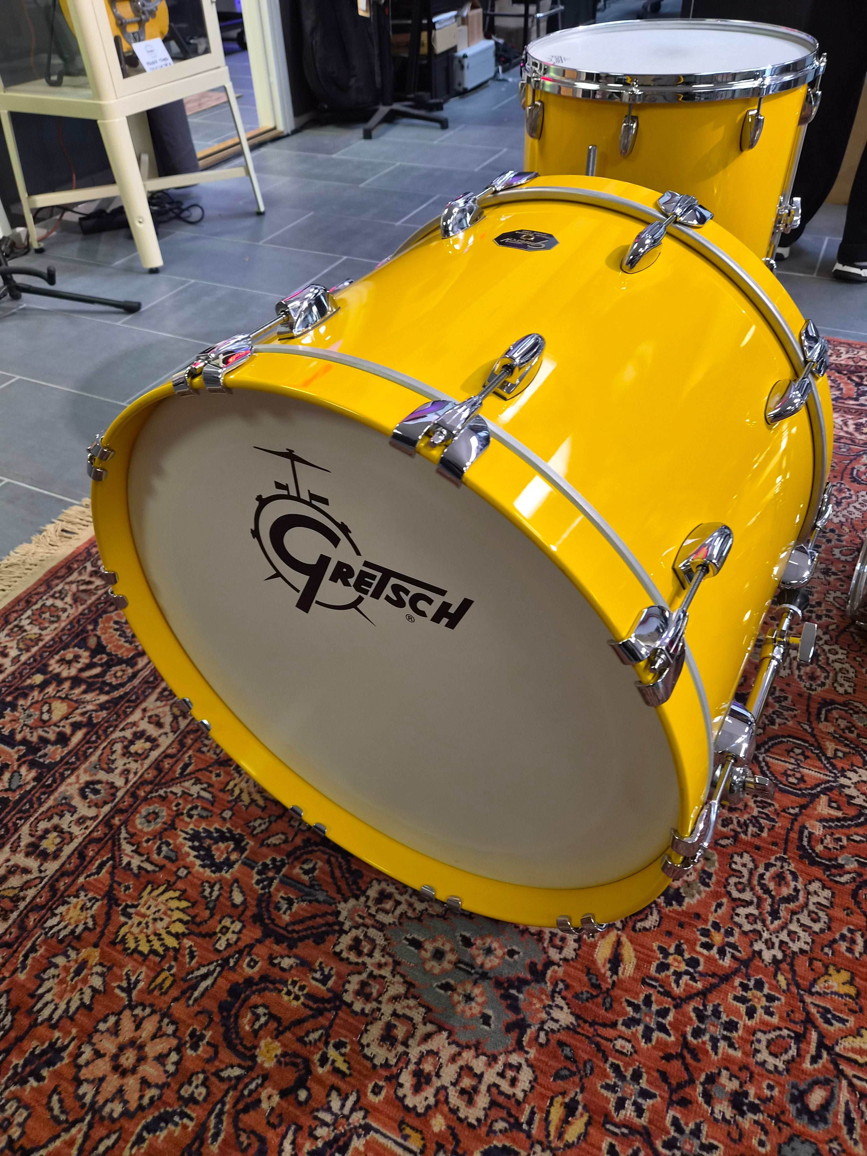 Gretsch USA Custom 2010 22", 12", 16" & 14x6.5" snare Tony Williams Yellow