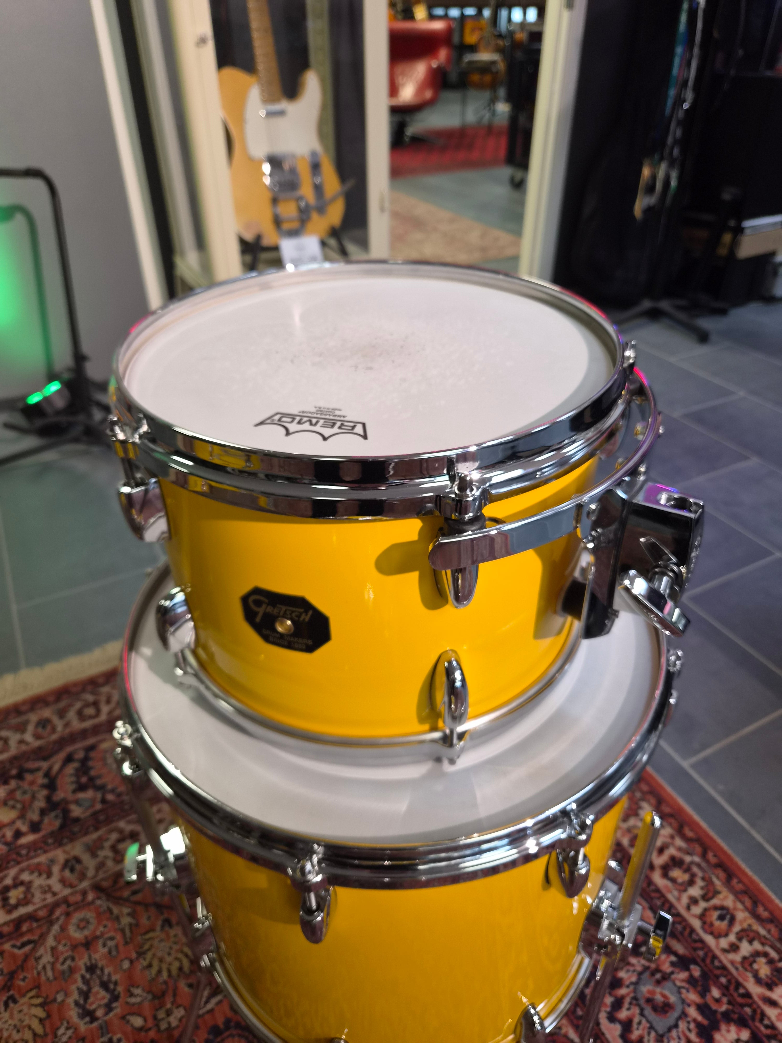 Gretsch USA Custom 2010 22", 12", 16" & 14x6.5" snare Tony Williams Yellow