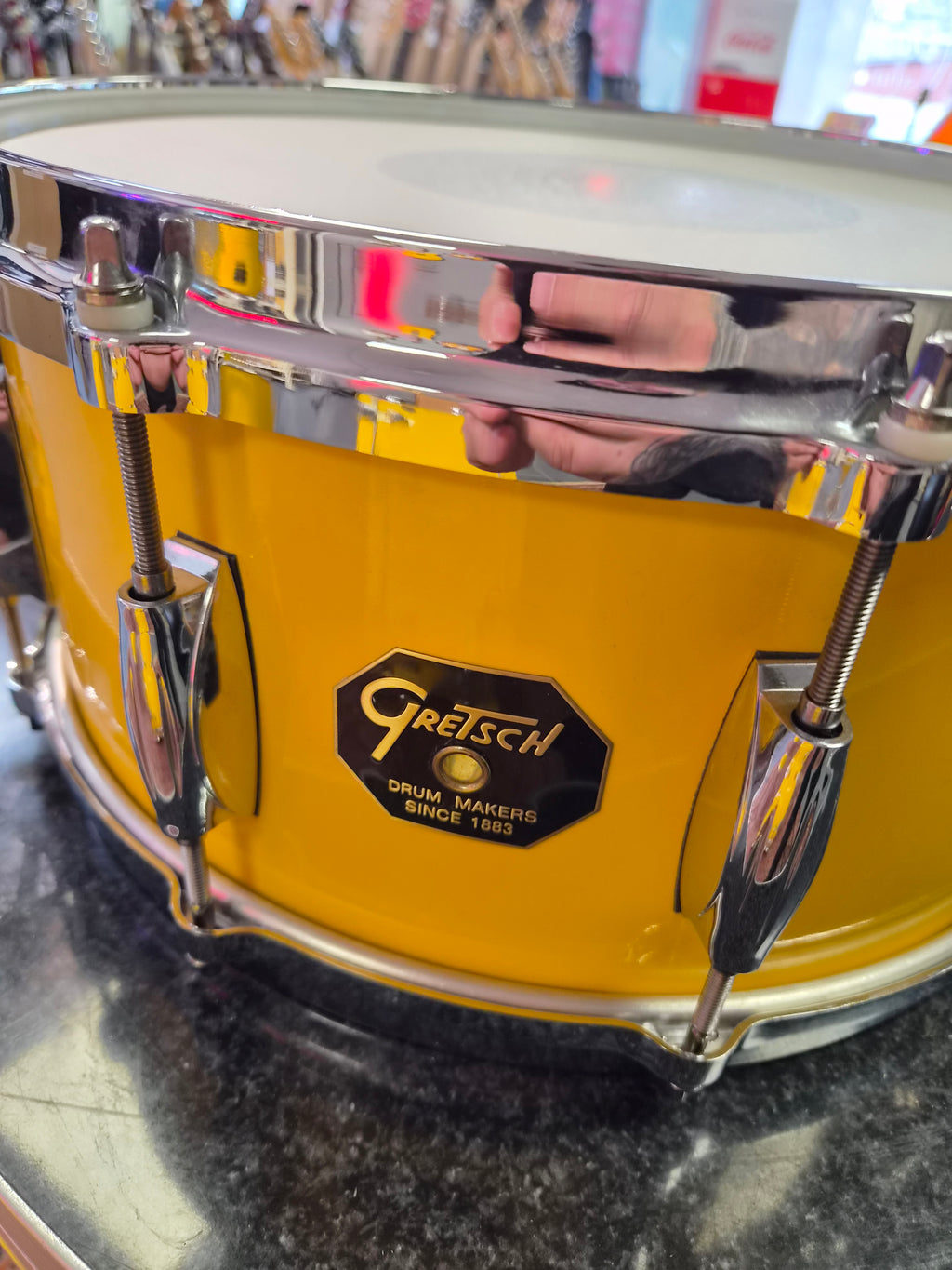 Gretsch USA Custom 2010 22", 12", 16" & 14x6.5" snare Tony Williams Yellow