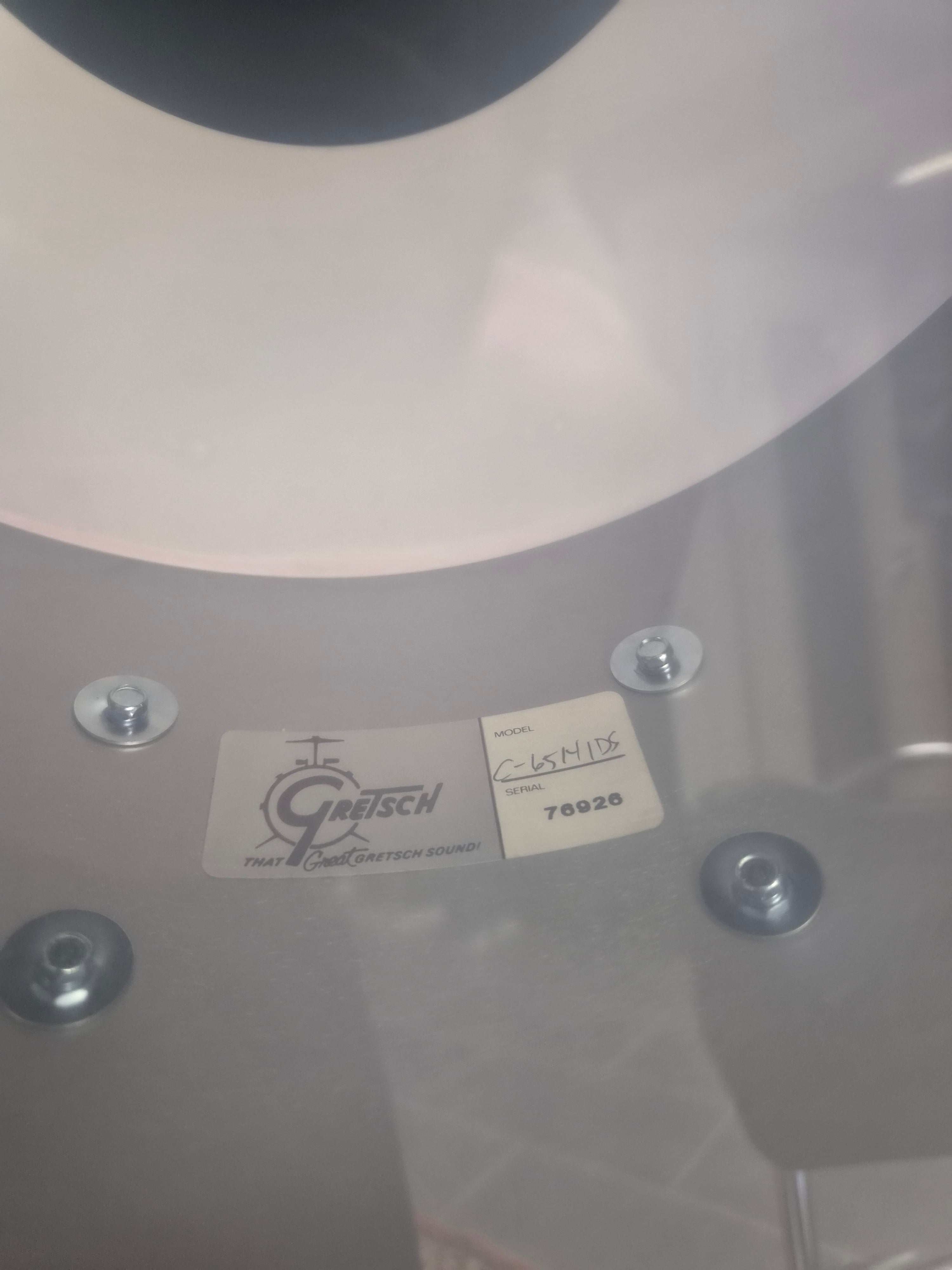 Gretsch USA Custom 2010 22", 12", 16" & 14x6.5" snare Tony Williams Yellow