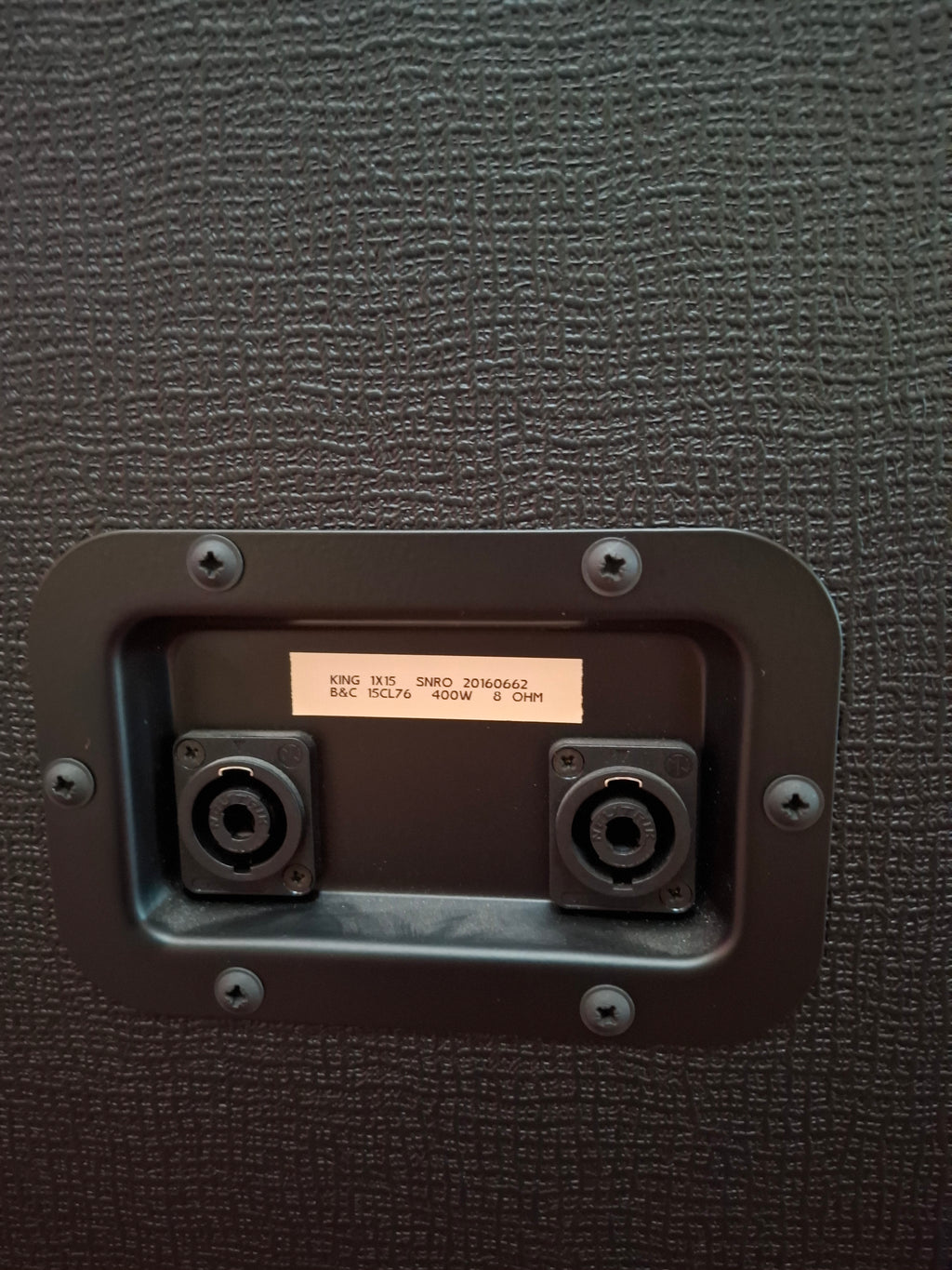 Änäkäinen King 1x15" Bass Cabinet w/ B&C 15CL76 8 Ohm