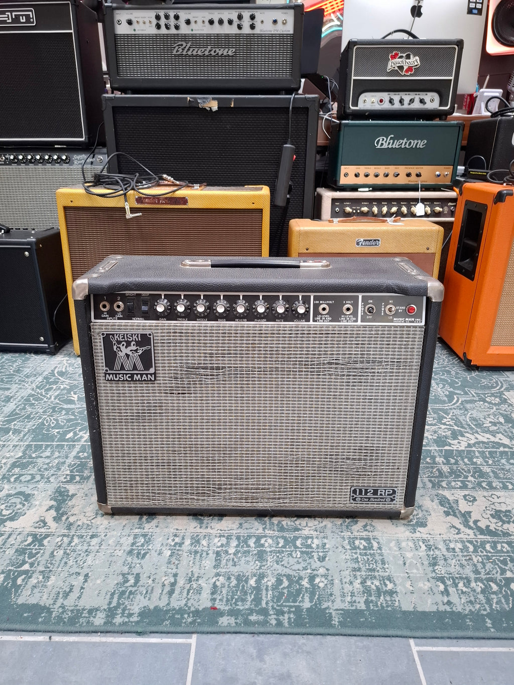 Music Man 112 RP One Hundred Combo 1980s w/ EVM12L
