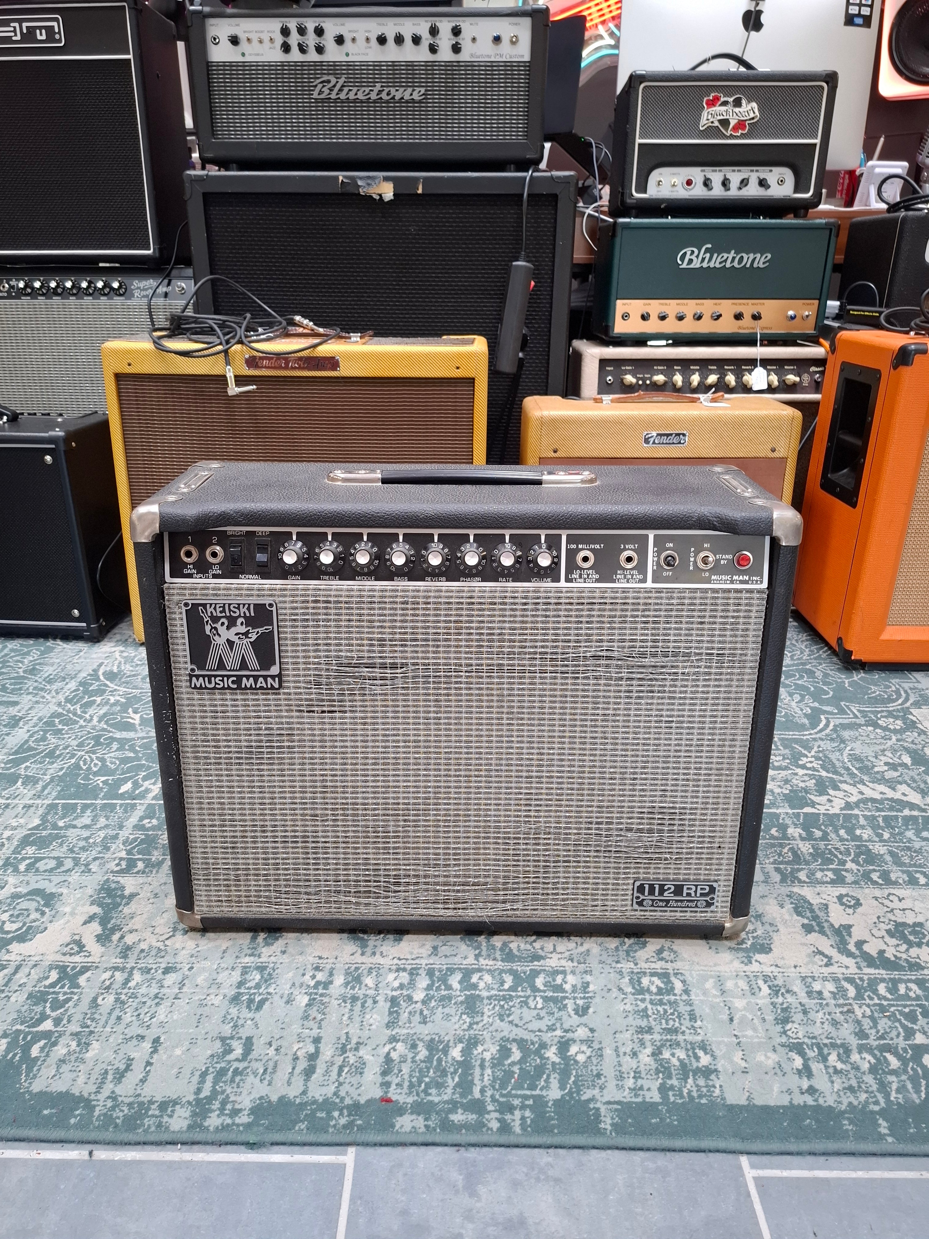 Music Man 112 RP One Hundred Combo 1980s w/ EVM12L