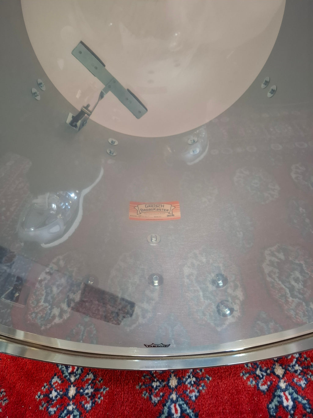 Gretsch USA Broadkaster Satin Copper Mist 22x14", 12x8", 16x16" w/ cases