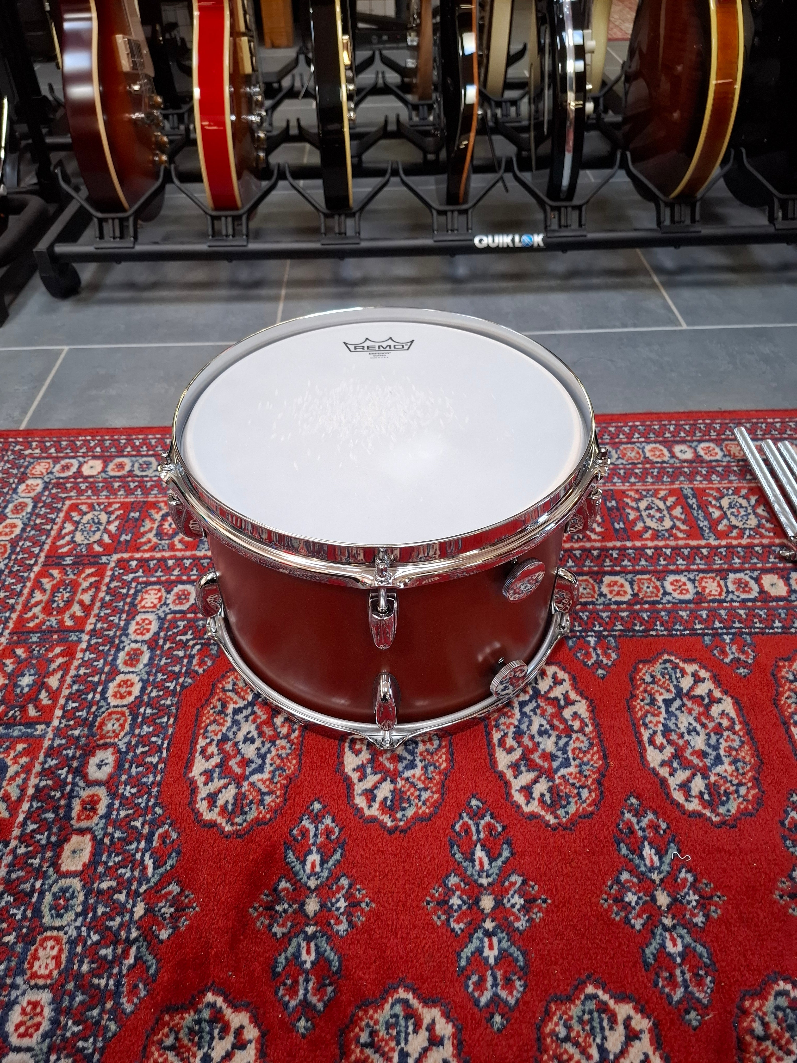 Gretsch USA Broadkaster Satin Copper Mist 22x14", 12x8", 16x16" w/ cases