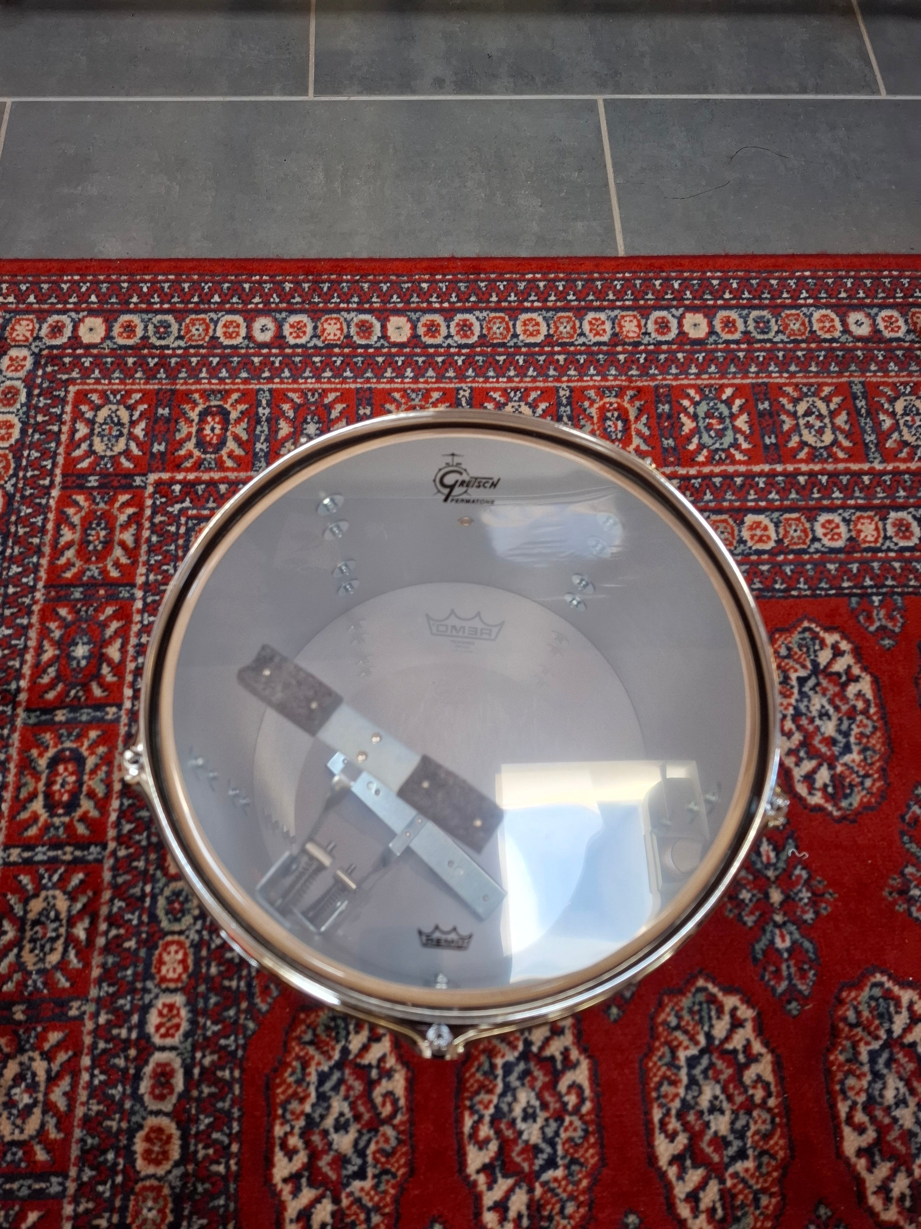 Gretsch USA Broadkaster Satin Copper Mist 22x14", 12x8", 16x16" w/ cases