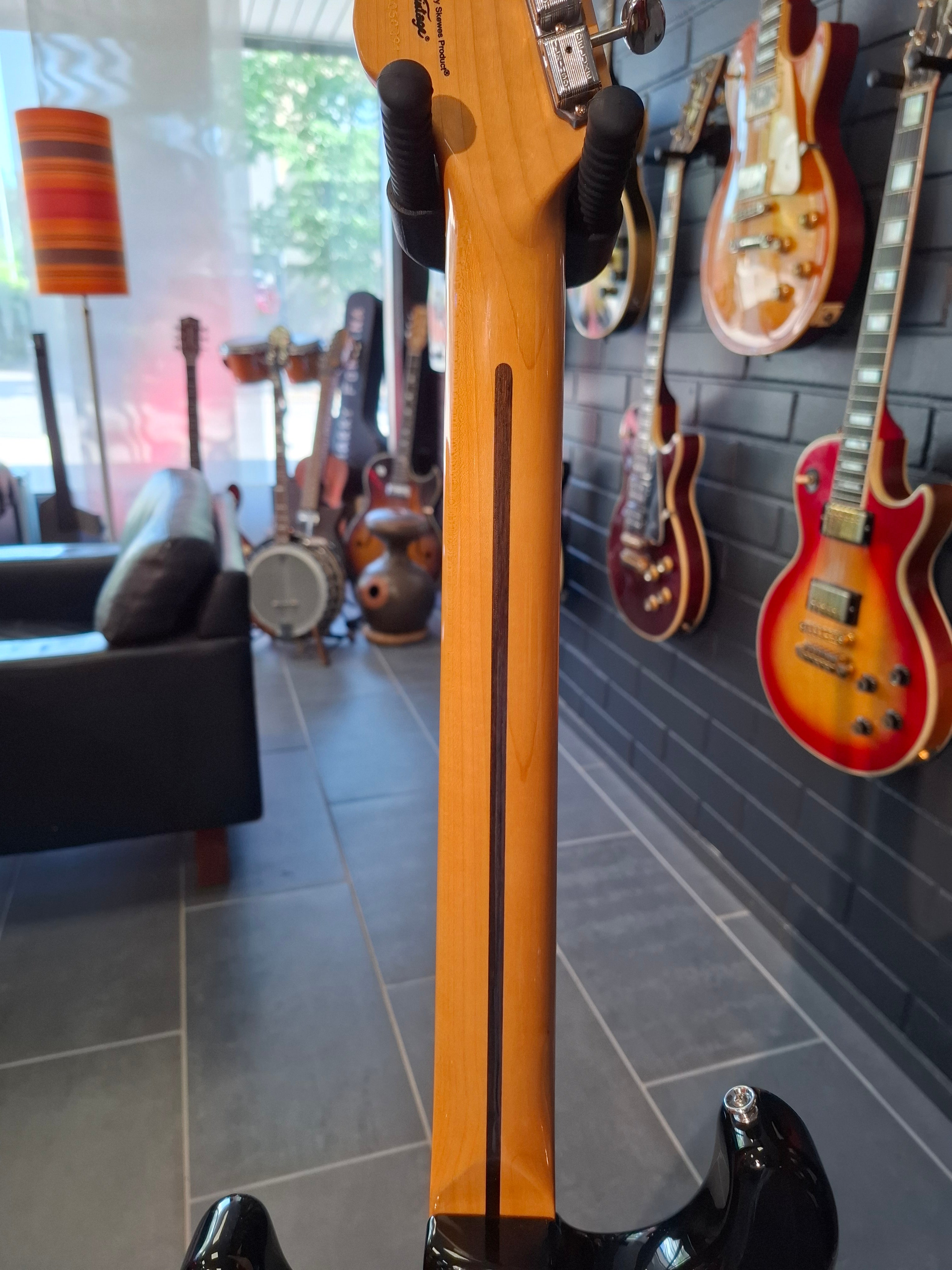 Vintage V6H Reissued Electric Guitar Boulevard Black