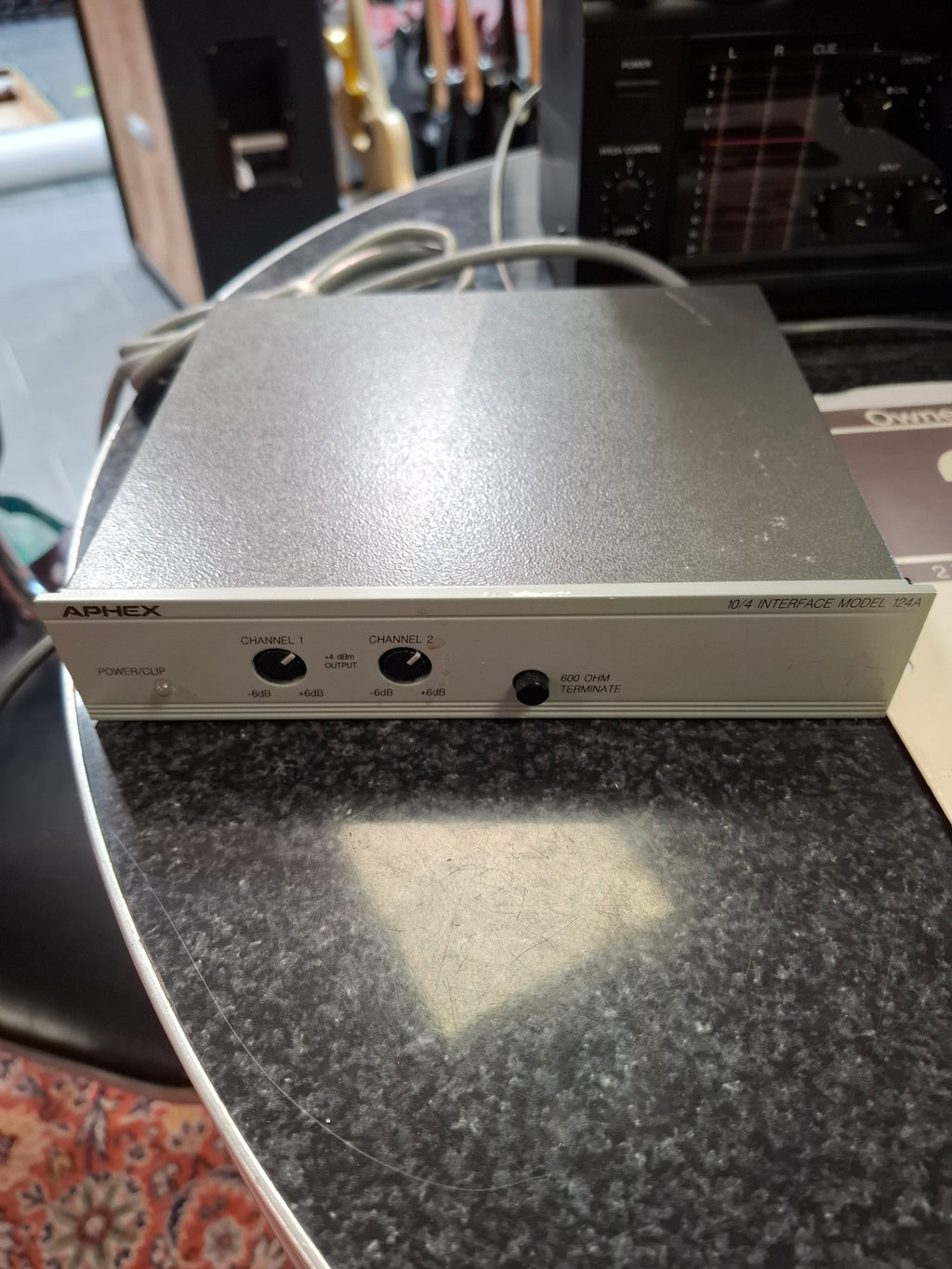 Fostex M20 Two Track Recorder w/ Aphex 124A and cables