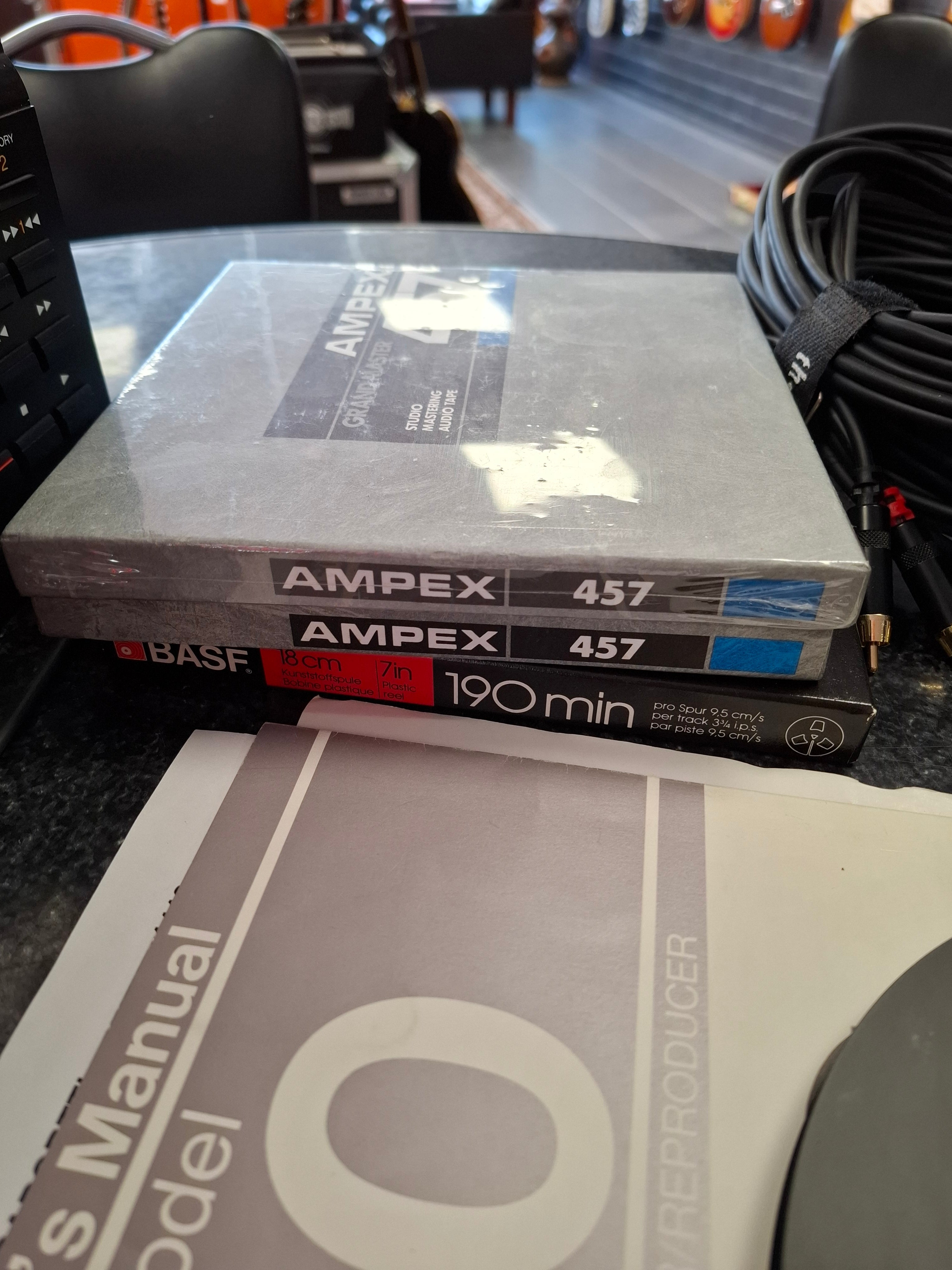 Fostex M20 Two Track Recorder w/ Aphex 124A and cables