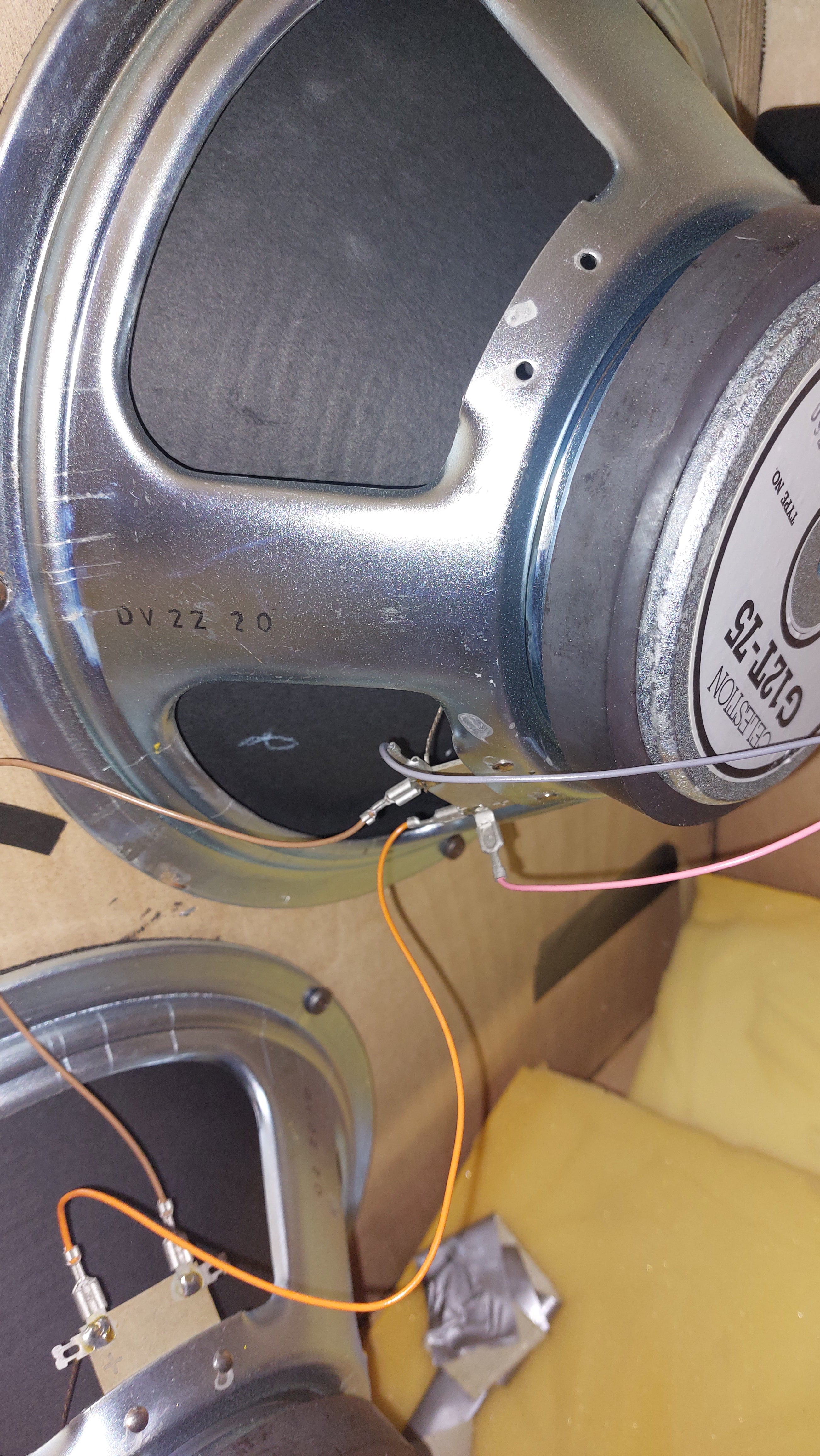 Marshall Silver Jubilee 2556A Lead 2x12 1987