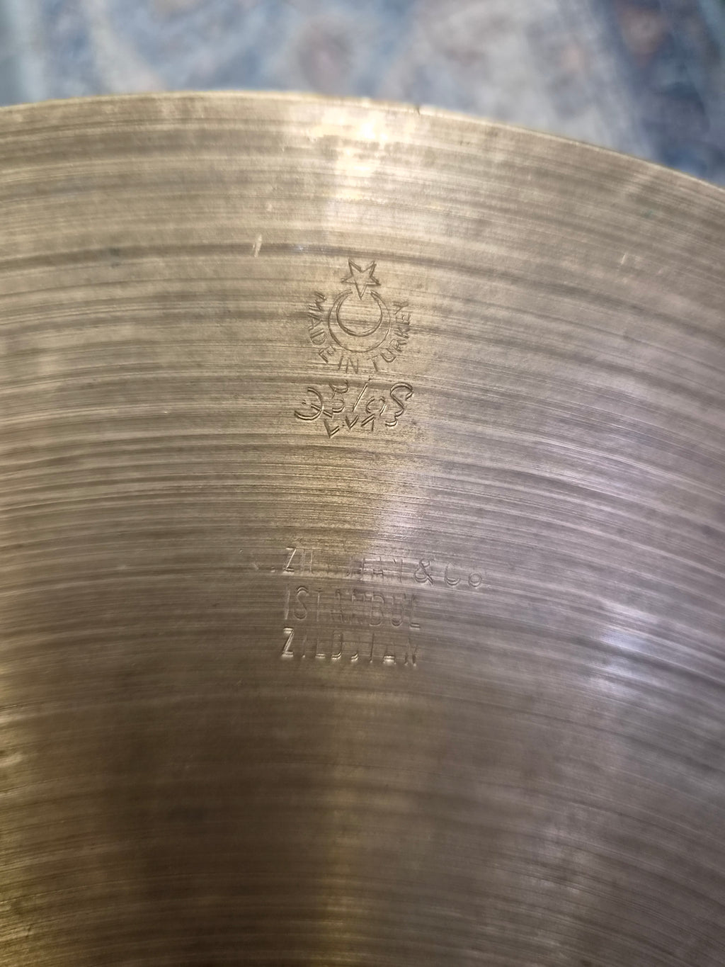 K Zildjian 14" Hi-Hat New Stamp 1967-1977 823 & 872 gr