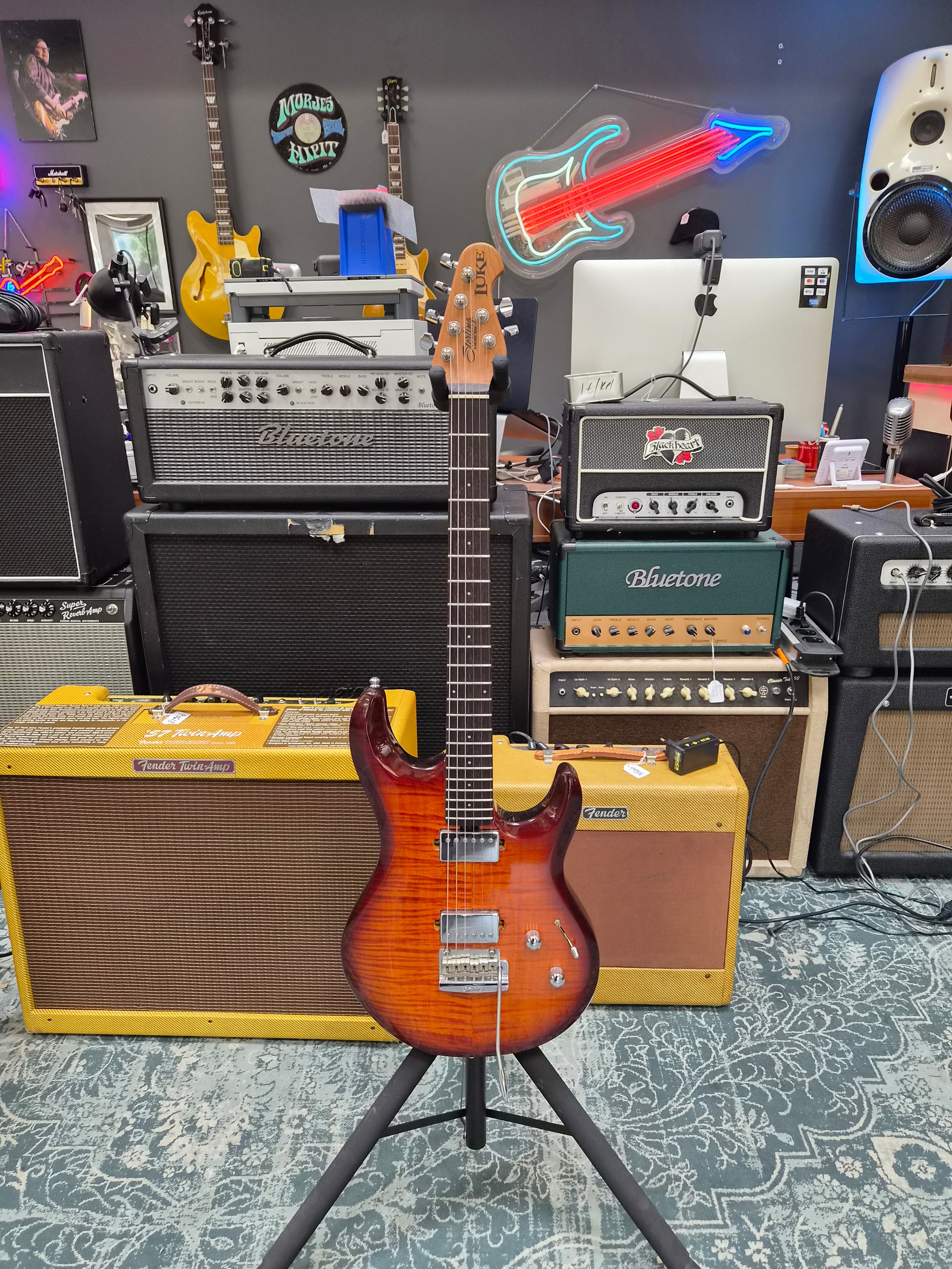 Sterling Luke LK100 Flame Maple Hazel Burst