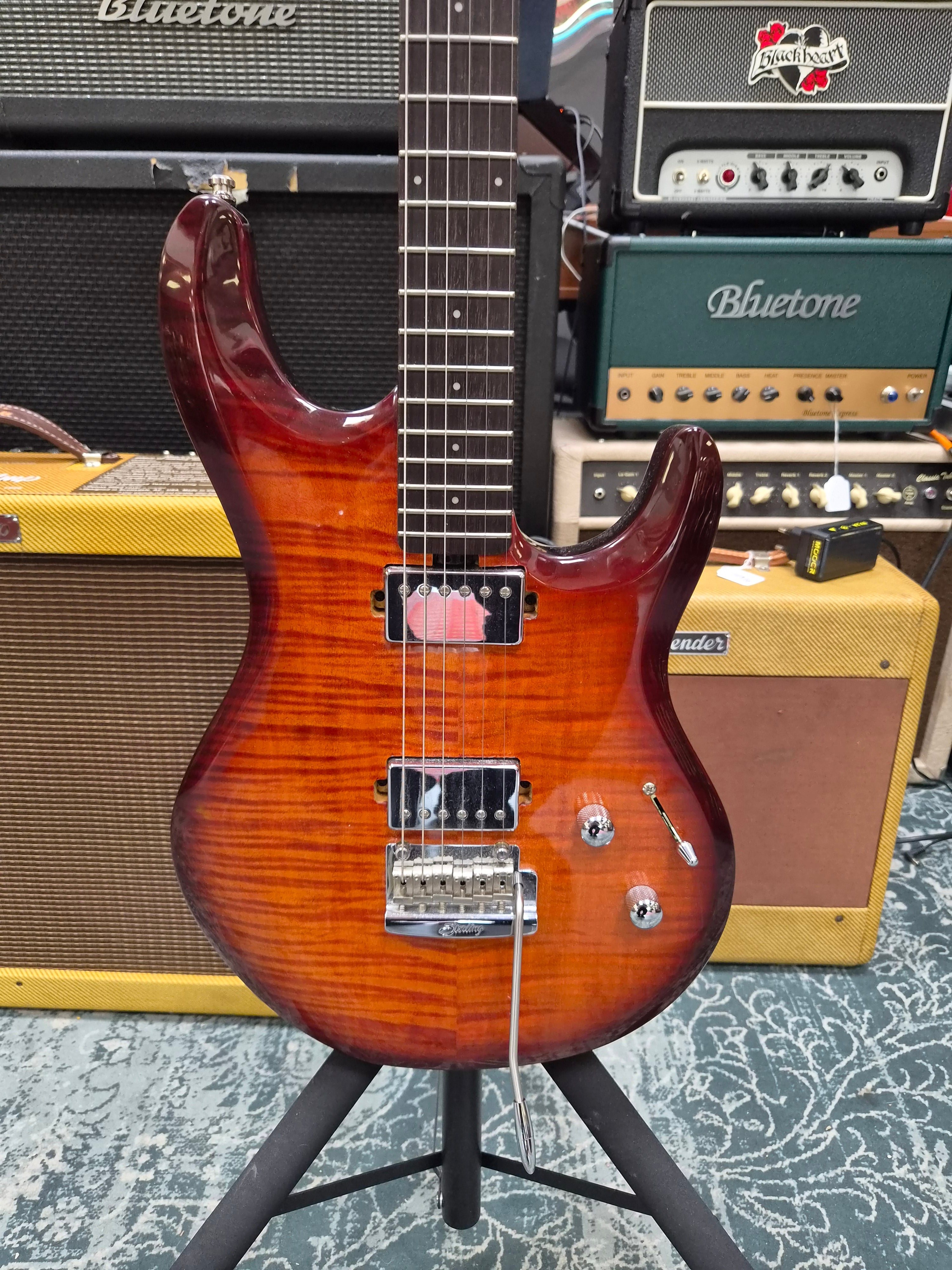 Sterling Luke LK100 Flame Maple Hazel Burst