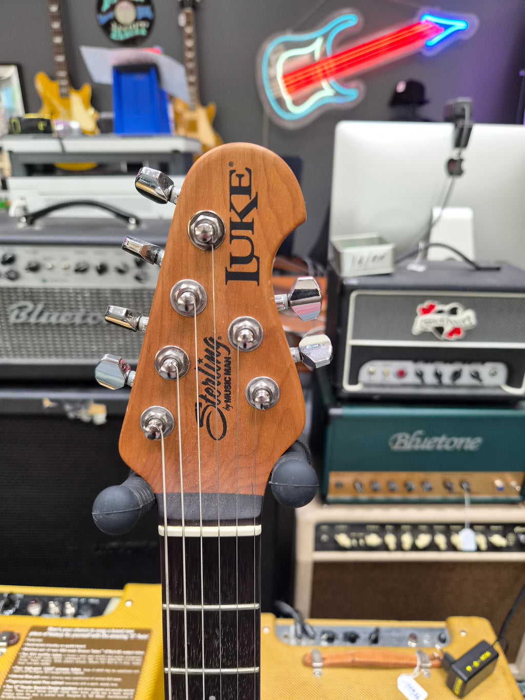 Sterling Luke LK100 Flame Maple Hazel Burst