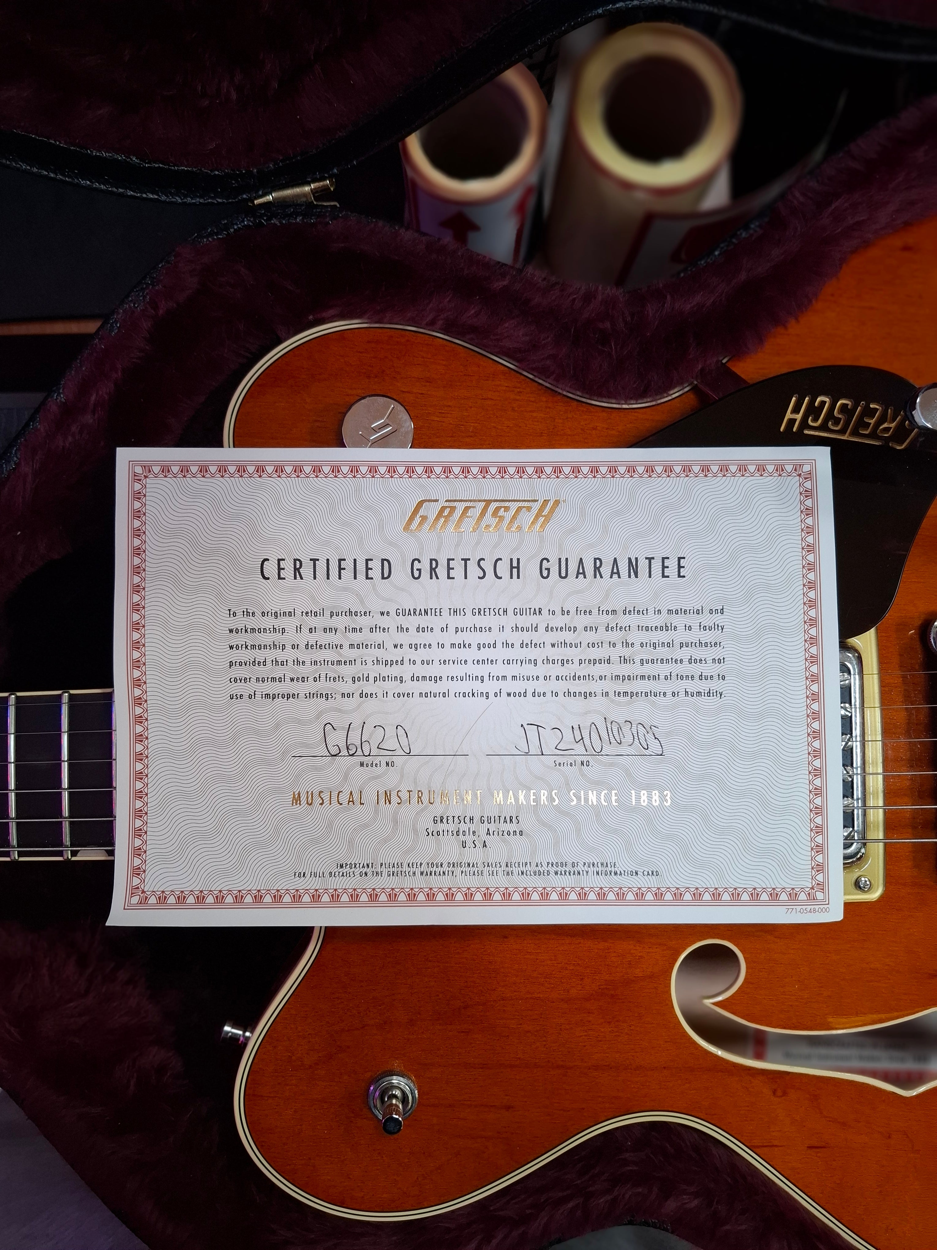 Gretsch G6620T-RUO Players Edition Nashville DC