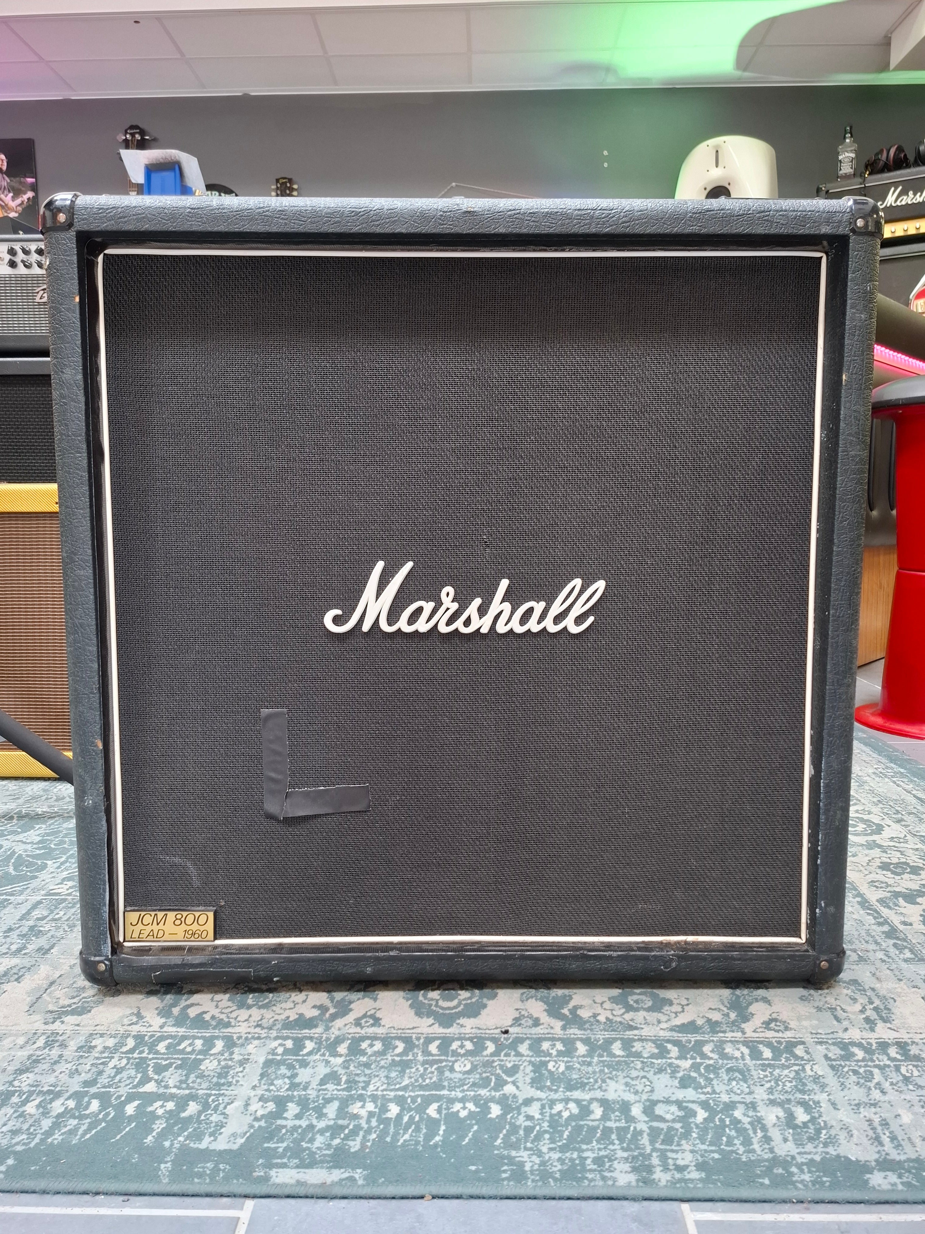 Marshall JCM800 1960B Lead Series 4x12" Cabinet 8 Ohms 1989