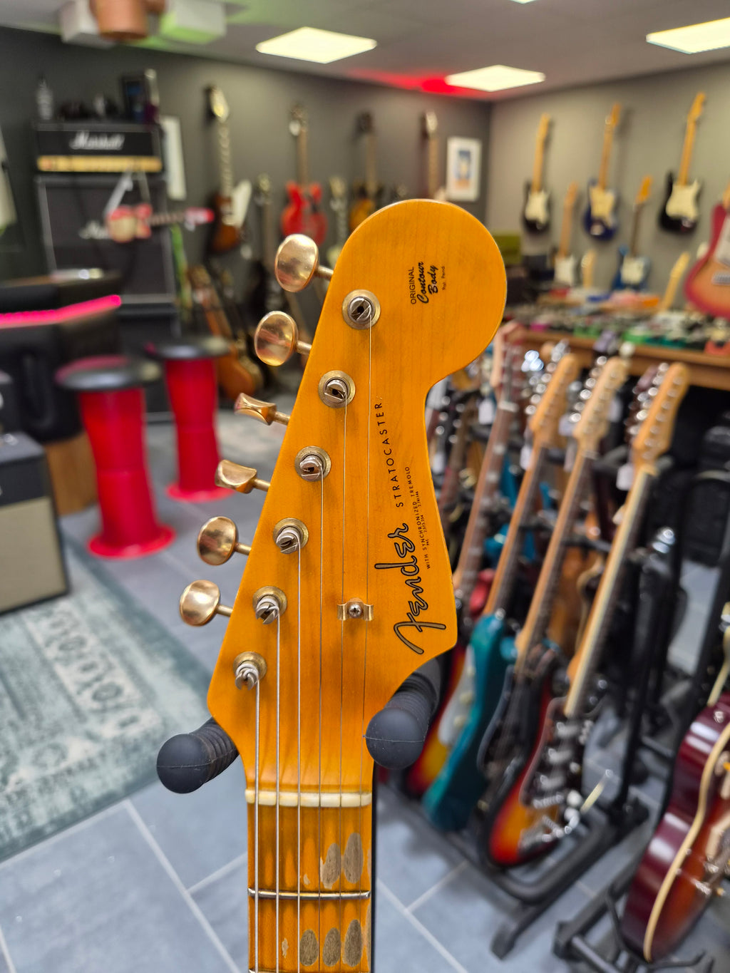 Fender Custom Shop ´62 Stratocaster Bone Tone Journeyman Relic Sonic Blue 2021
