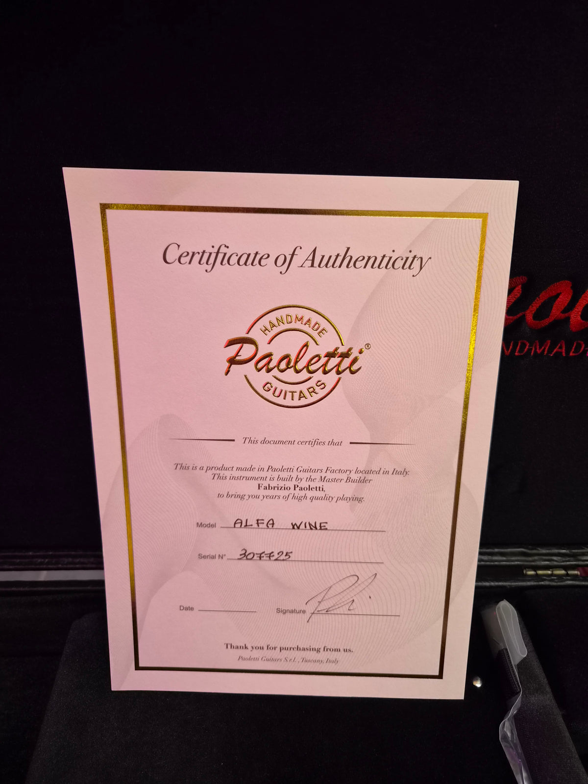 Paoletti Alfa Wine 2025
