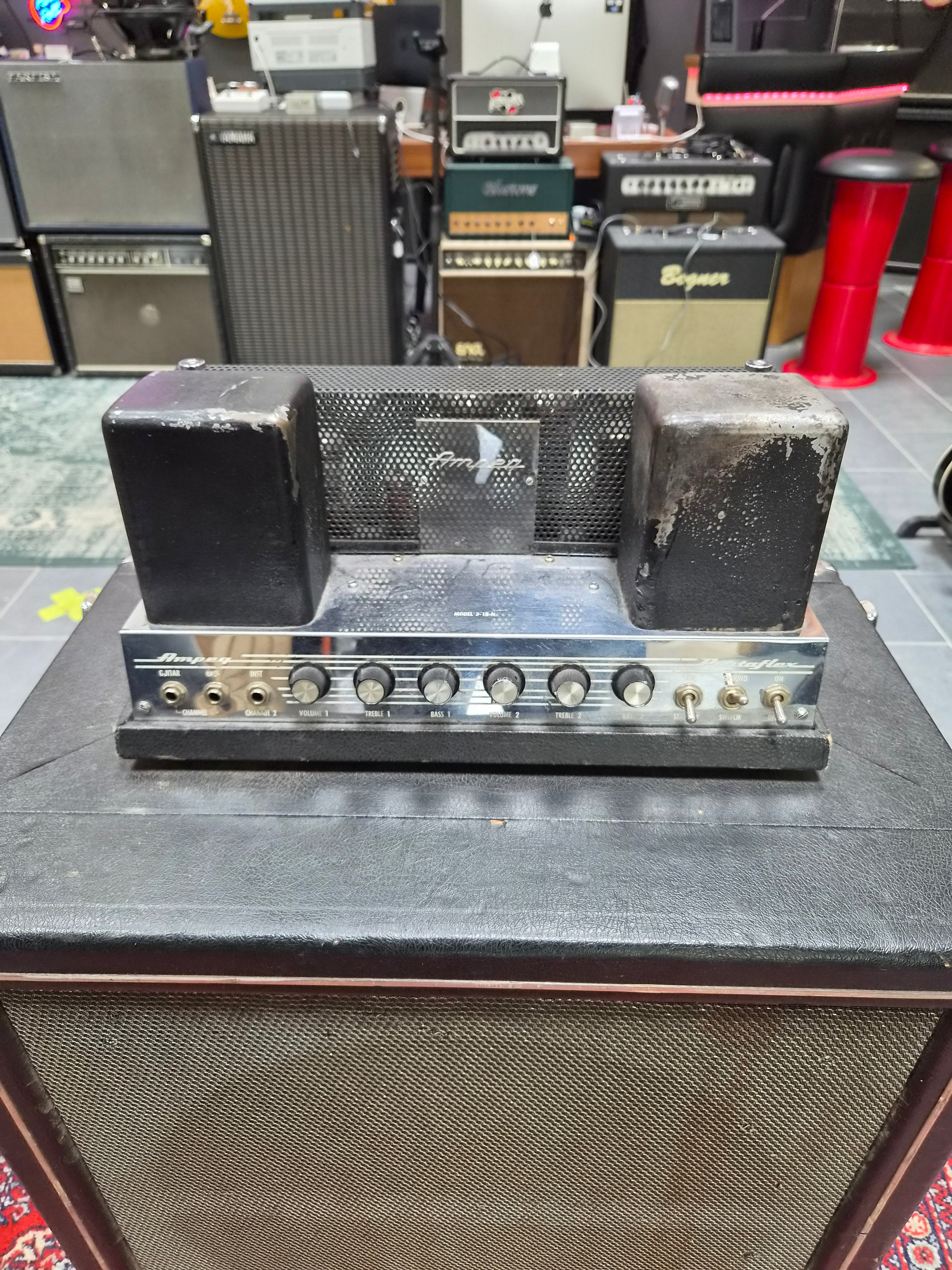 Ampeg Model B-18-N Portaflex 1967 Loaded with Vintage JBL K140 15" 8 Ohm Speaker