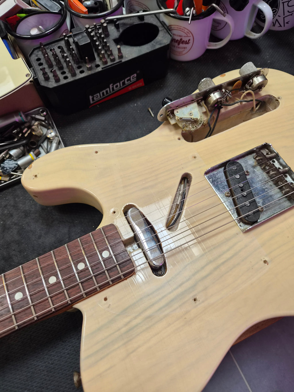 Fender Telecaster 1966 Blonde Refin